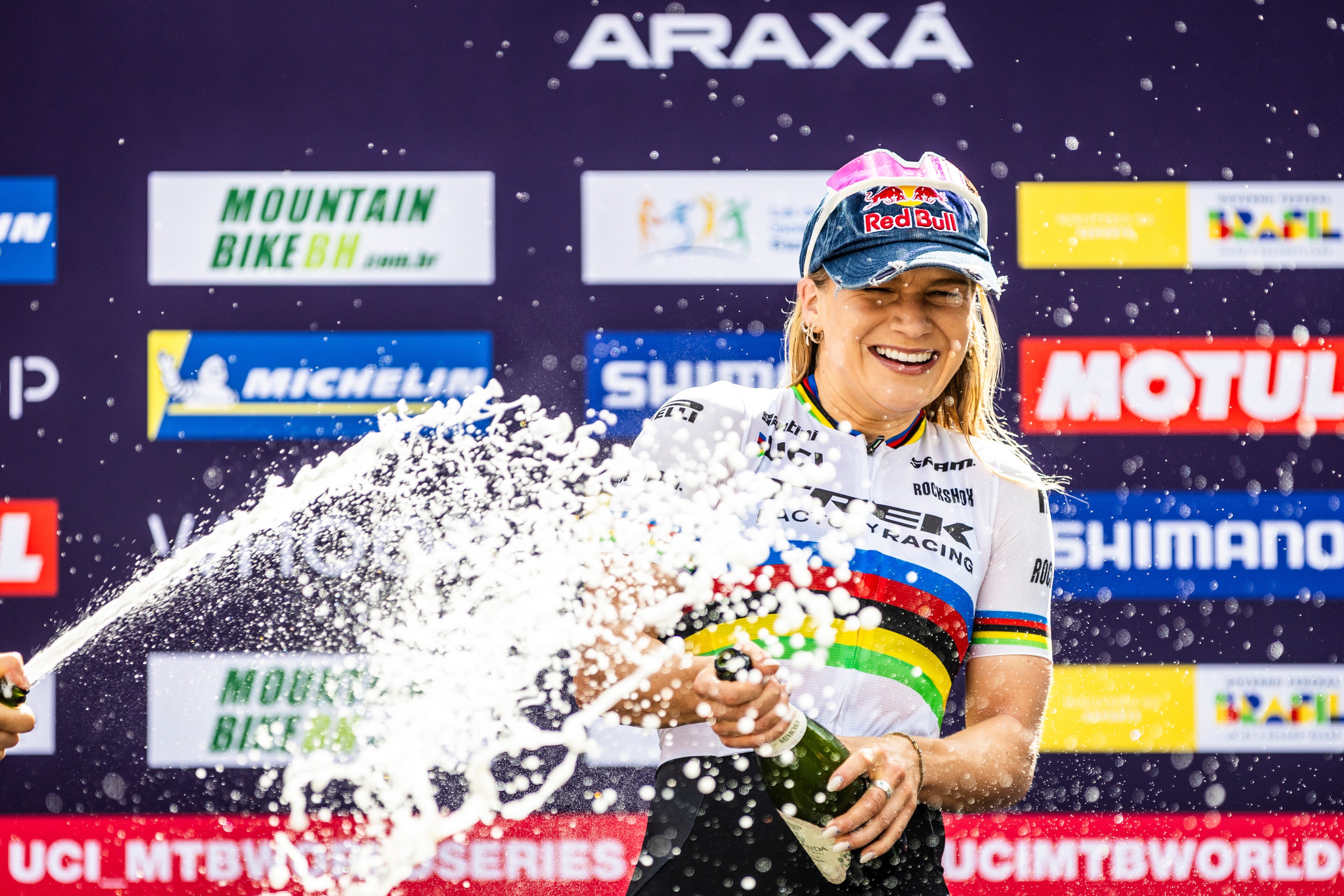 World champion Evie Richards began her season with two straight wins in Brazil