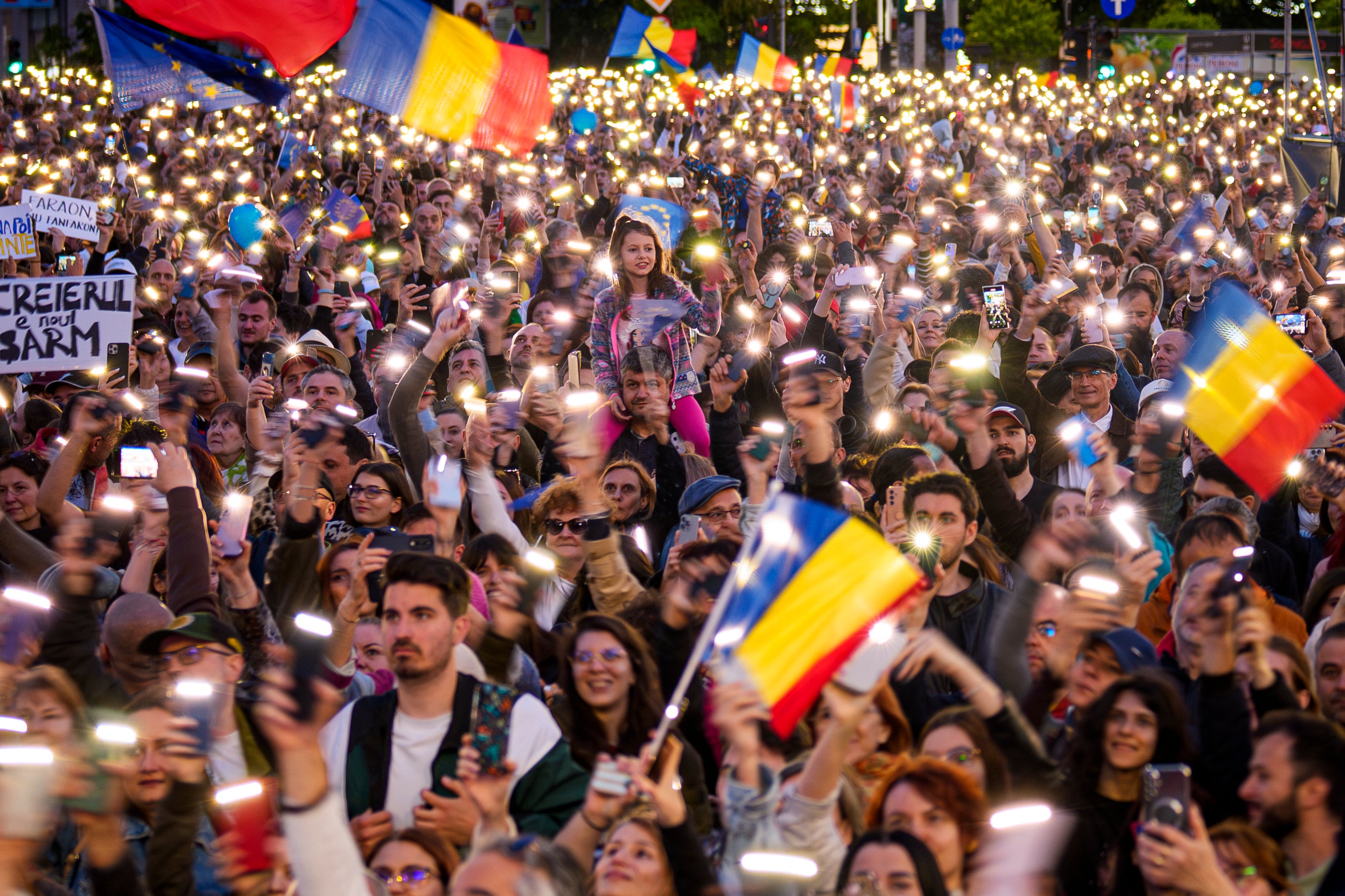 APTOPIX Romania Election