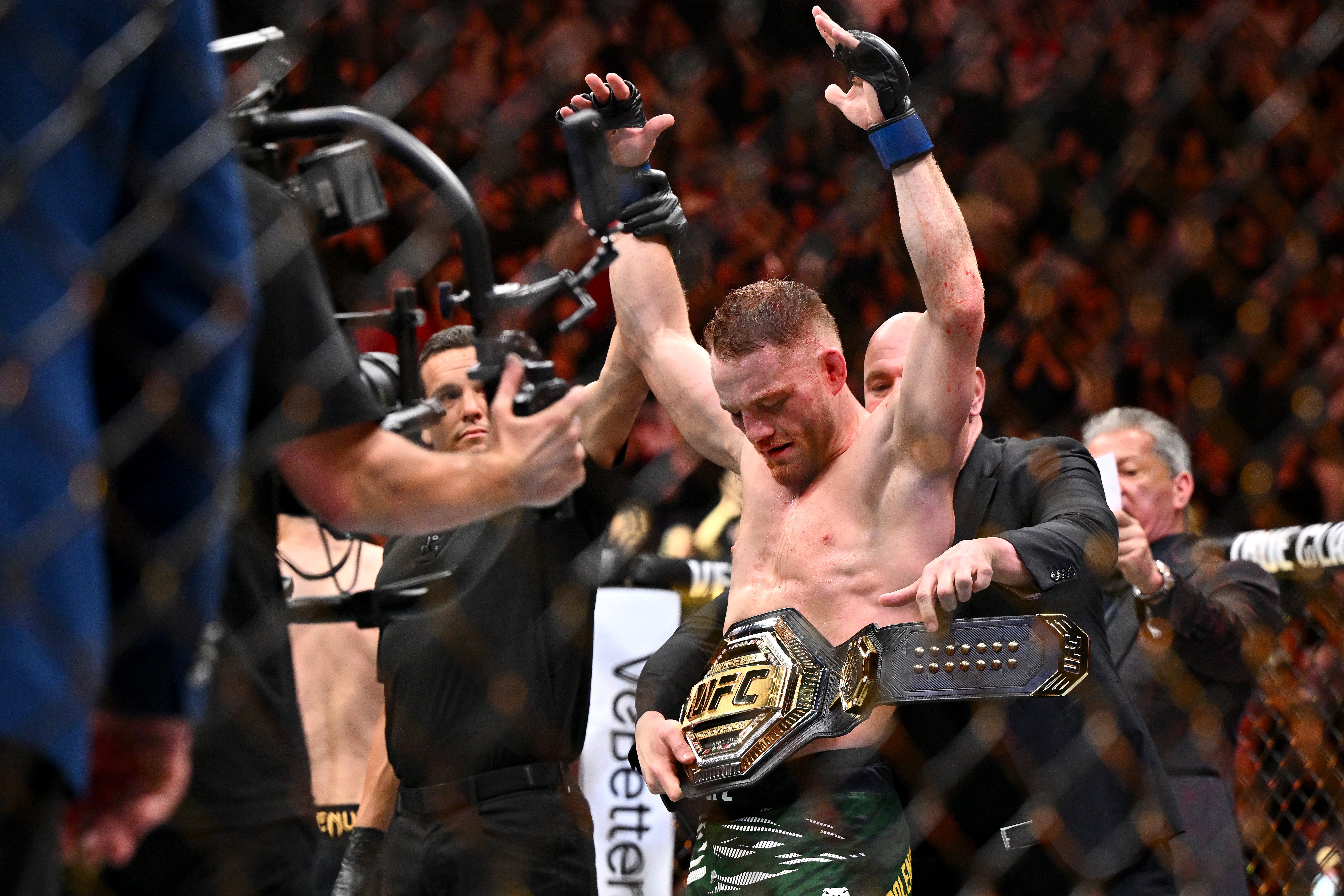 Jack Della Maddalena is crowned the UFC welterweight champion