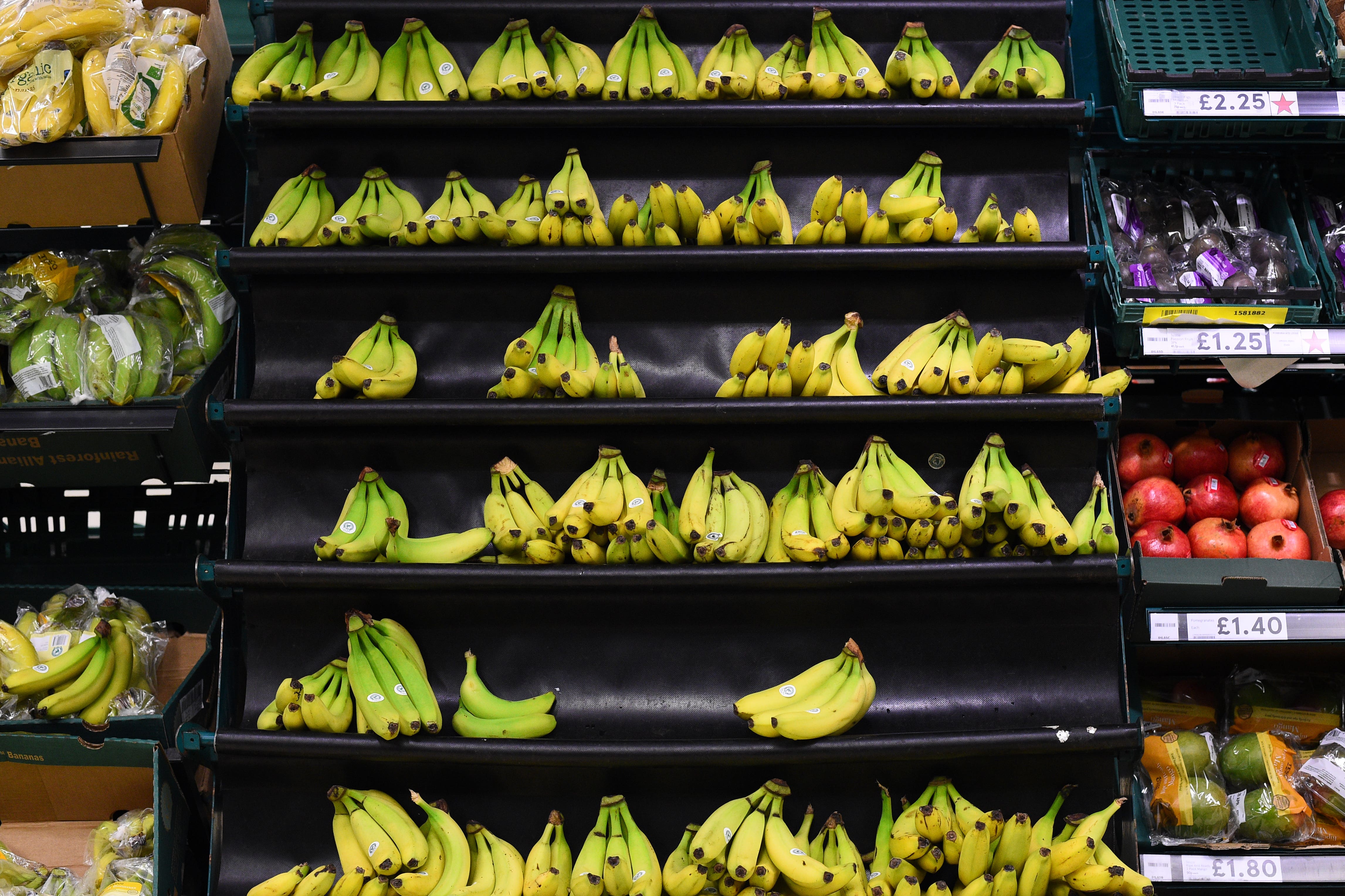 Consumers and businesses are being urged to choose bananas certified as Fairtrade (Kirsty O’Connor/PA)