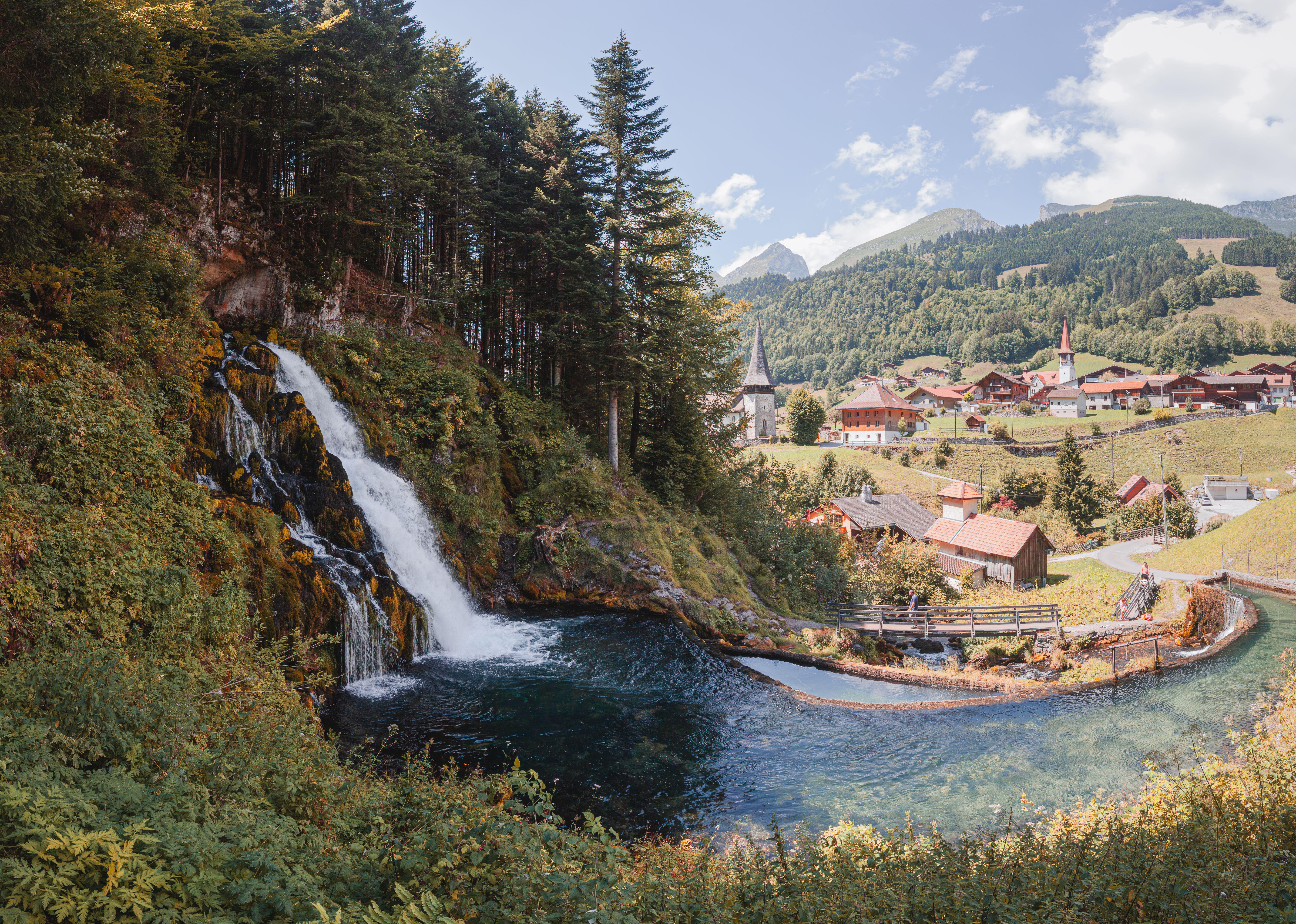 <p>Summer in Jaun, Switzerland</p>