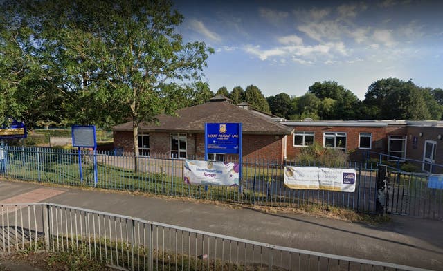 <p>Lesley Beuscher was found under the influence of alcohol while teaching at Mount Pleasant Lane School </p>