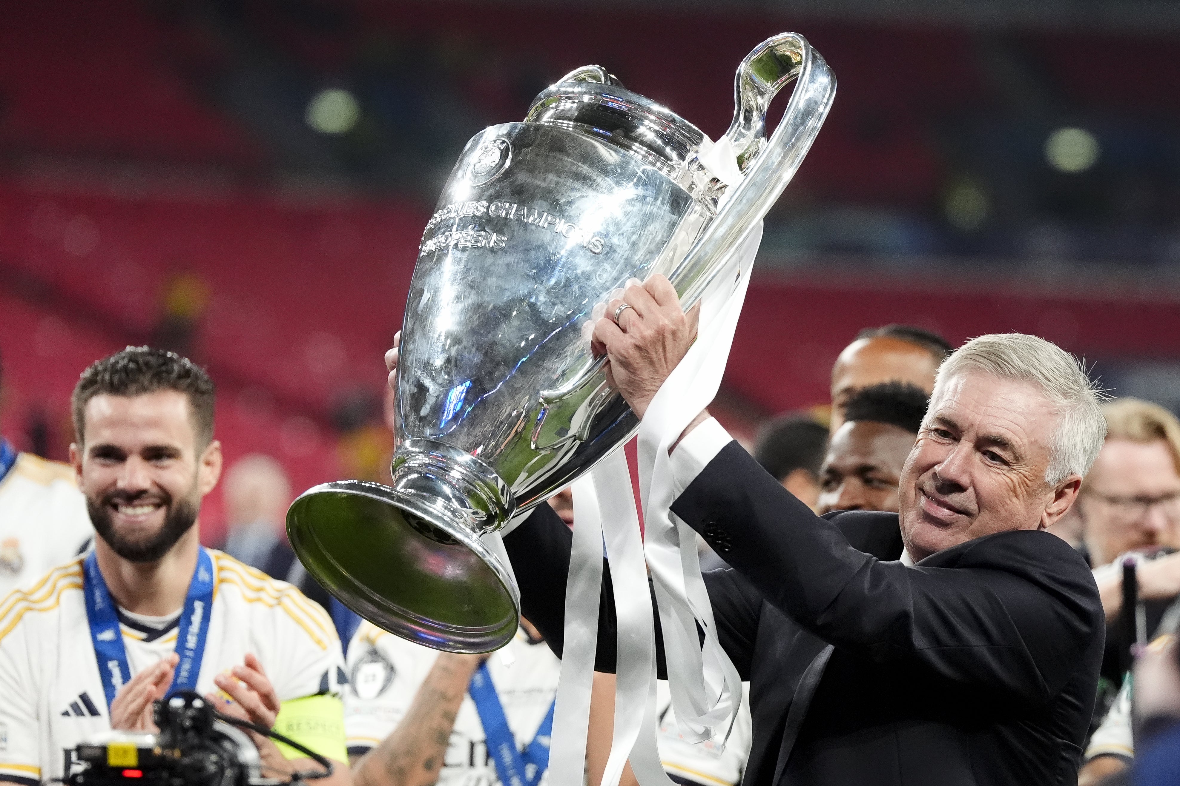 Carlo Ancelotti has won the Champions League a record five times
