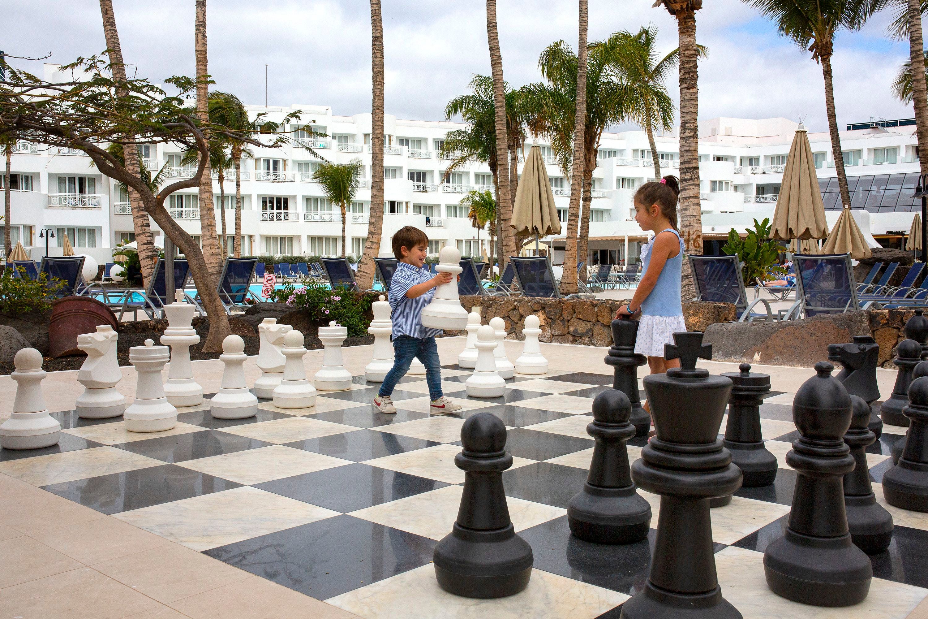 Hipotels La Geria hotel is home to a huge lagoon pool that kids and adults alike will adore