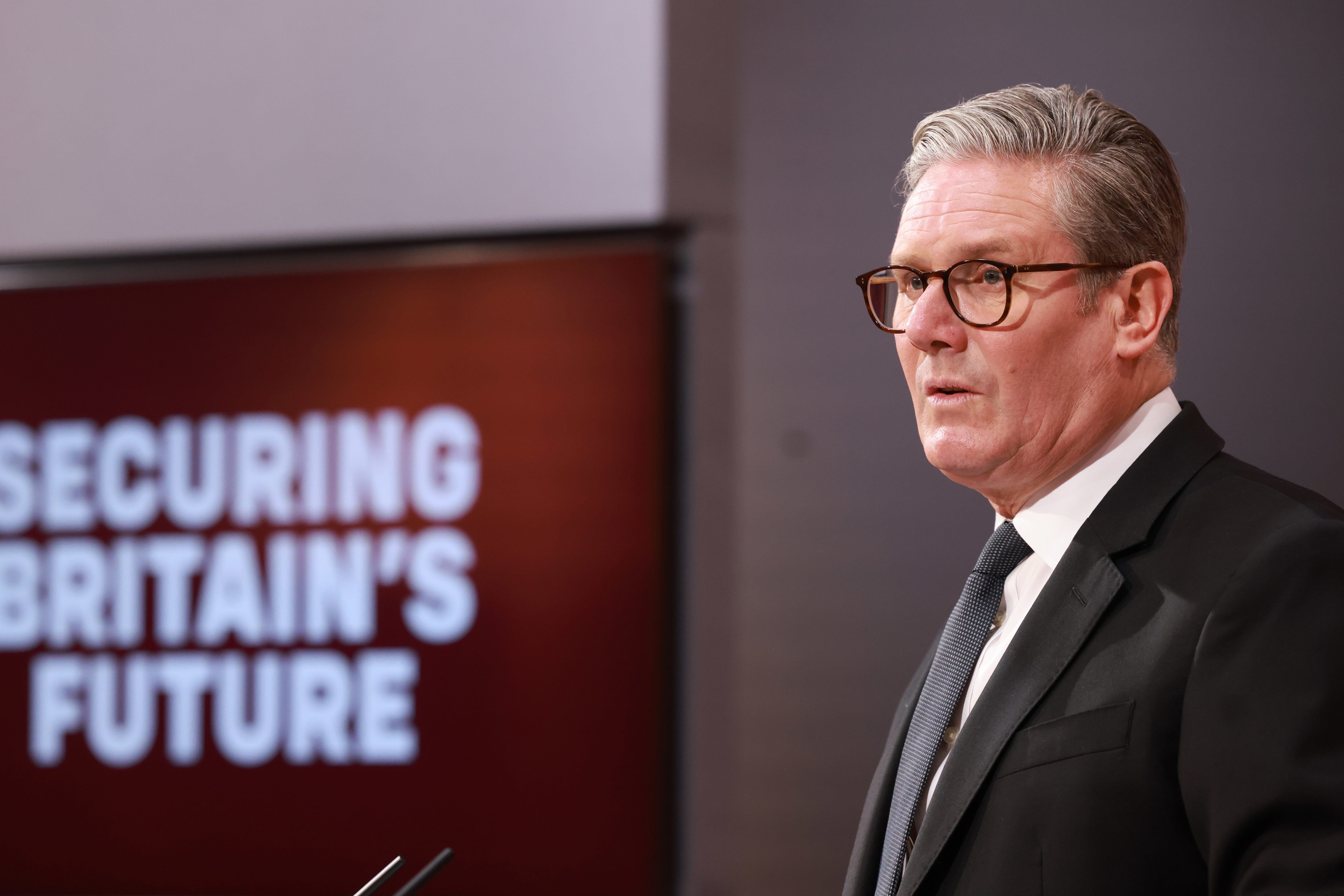 Prime Minister Sir Keir Starmer speaking during a press conference on the Immigration White Paper in the Downing Street Briefing Room in London. The Immigration White Paper is being presented as part of Government efforts to reduce net migration into the UK, with the figure reaching 728,000 in 2024. Net migration is the difference between the number of people moving to a country and those emigrating. Picture date: Monday May 12, 2025.