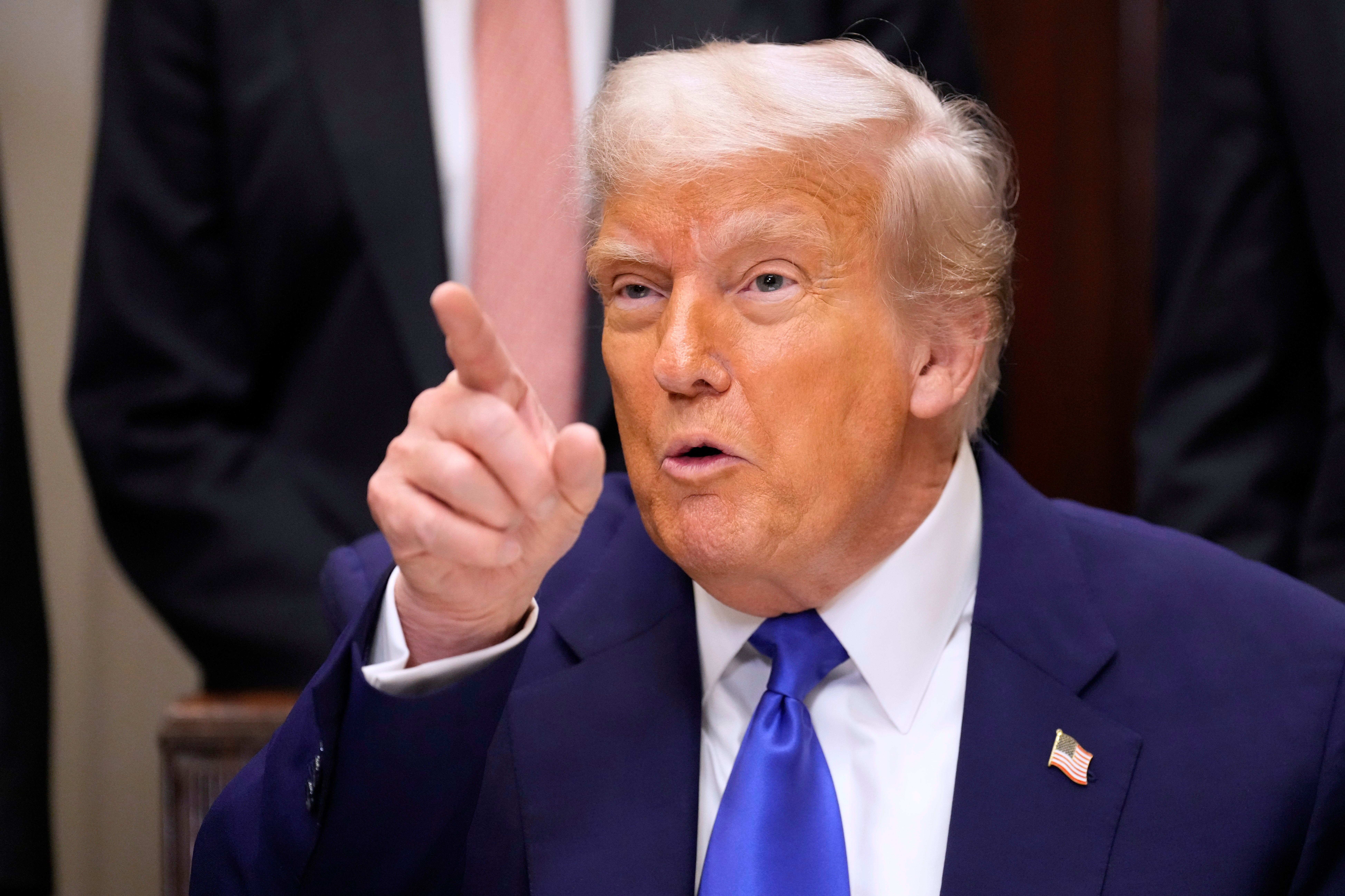 President Donald Trump raged at an ABC News correspondent for pressing him on the lavish gift he received from Qatar during Monday’s press conference.