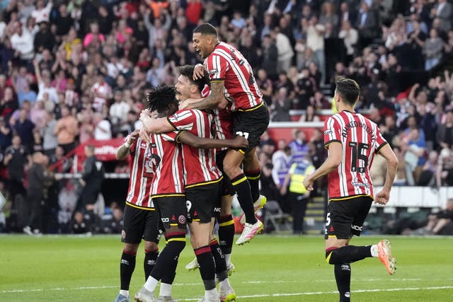 <p>Sheffield United are through to the play-off final</p>