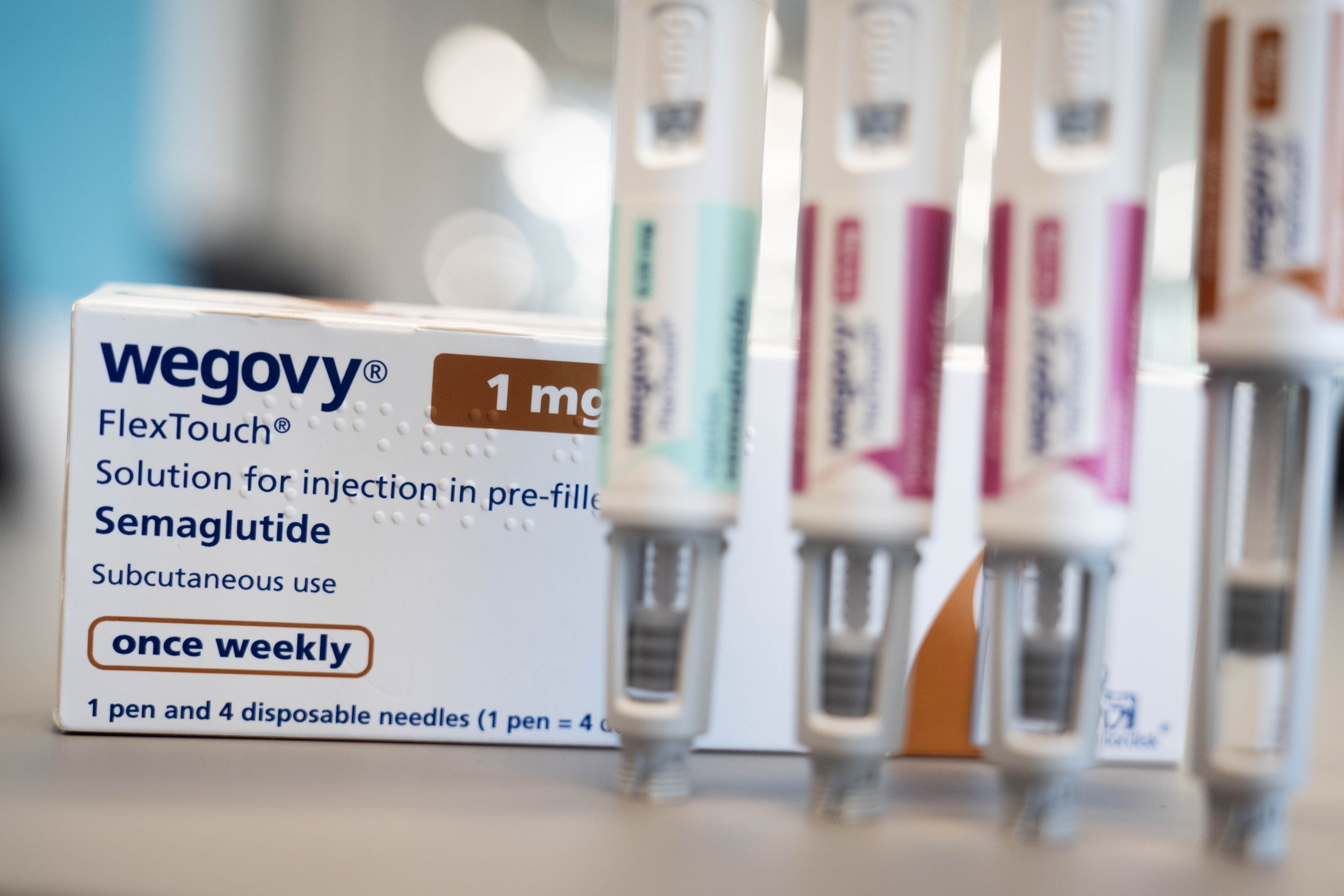 Weight-loss drug Wegovy can protect the heart even before significant weight loss, researchers found (James Manning/PA)