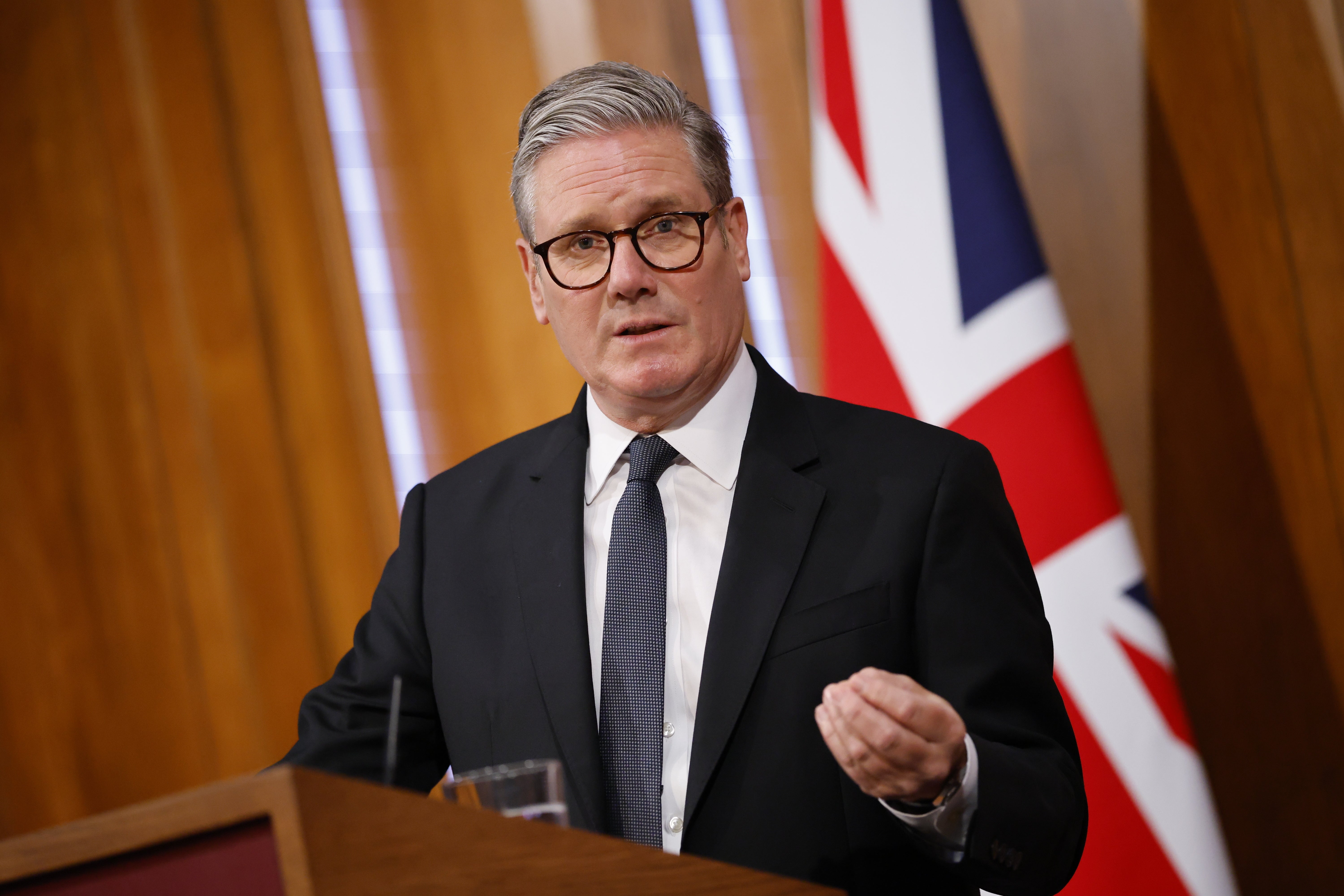 Sir Keir Starmer unveiled plans to cut migration