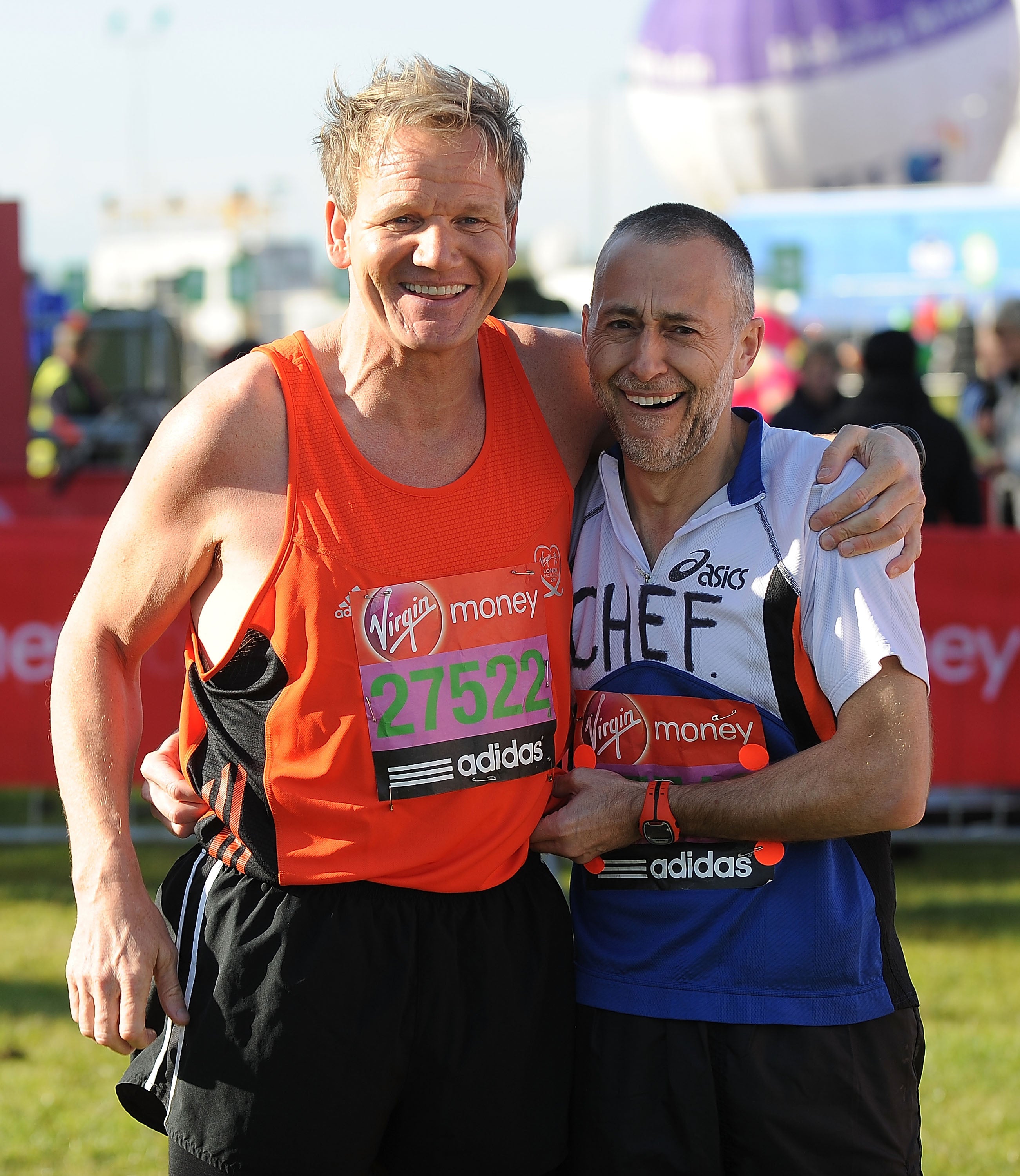 Gordon Ramsay and Michel Roux in 2012