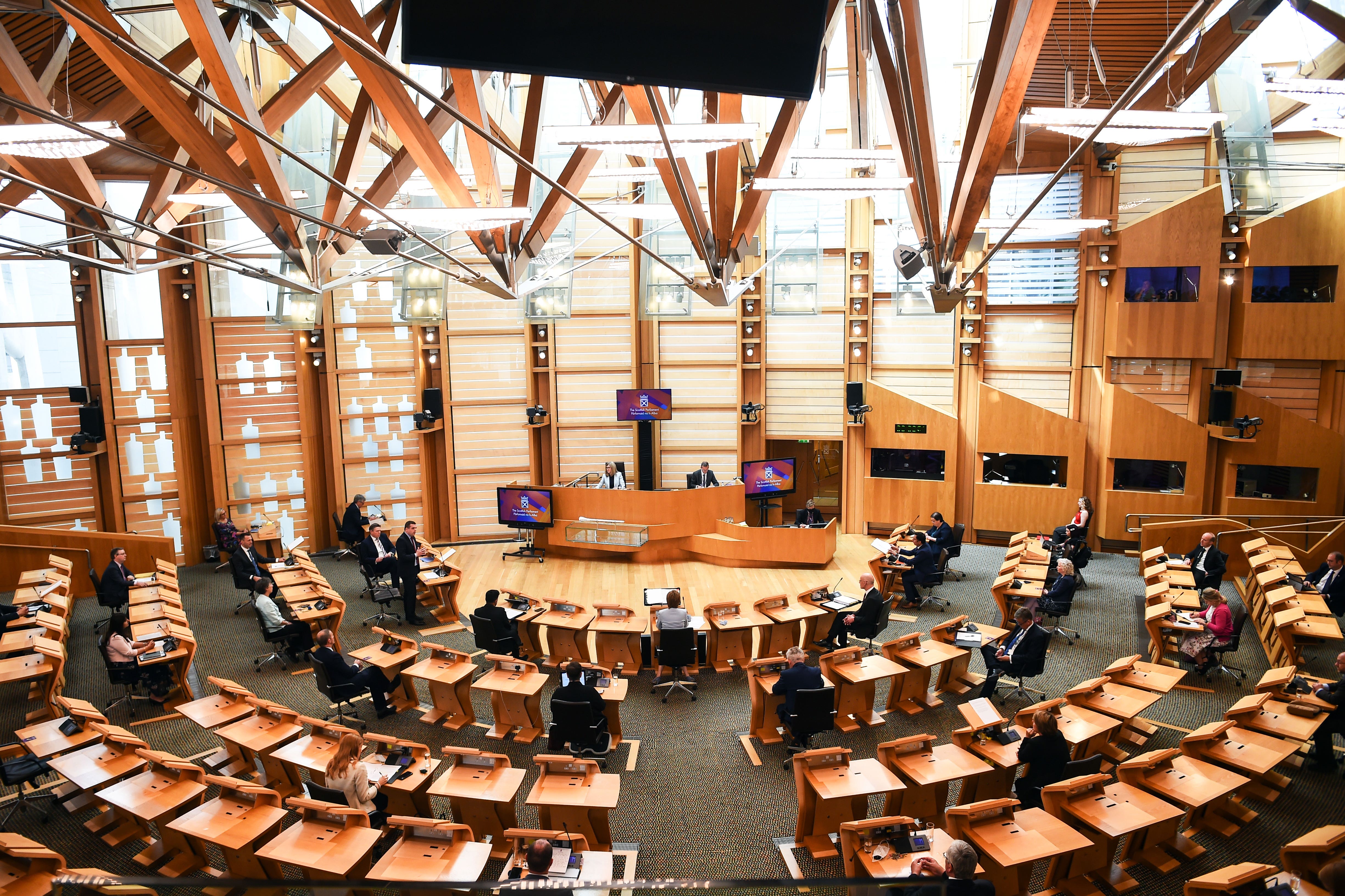 A Bill that aims to legalise assisted dying for terminally ill Scots faces a key vote at Holyrood on Tuesday evening (Andy Buchanan/PA)