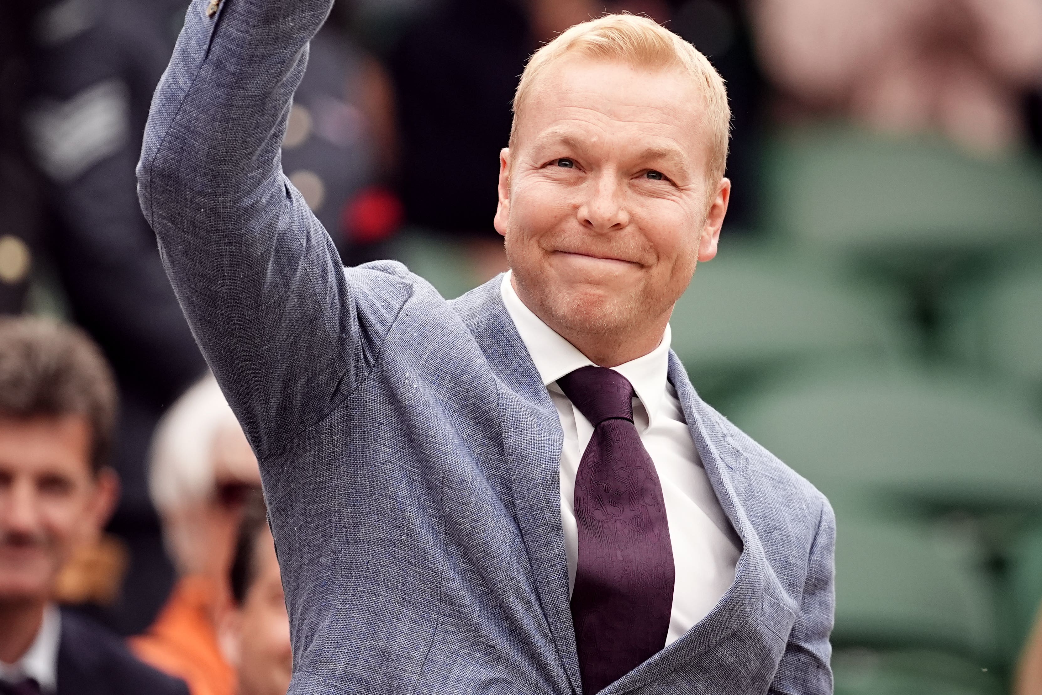 Sir Chris Hoy says he has got into a rhythm and is managing to “crack on” (Aaron Chown/PA)