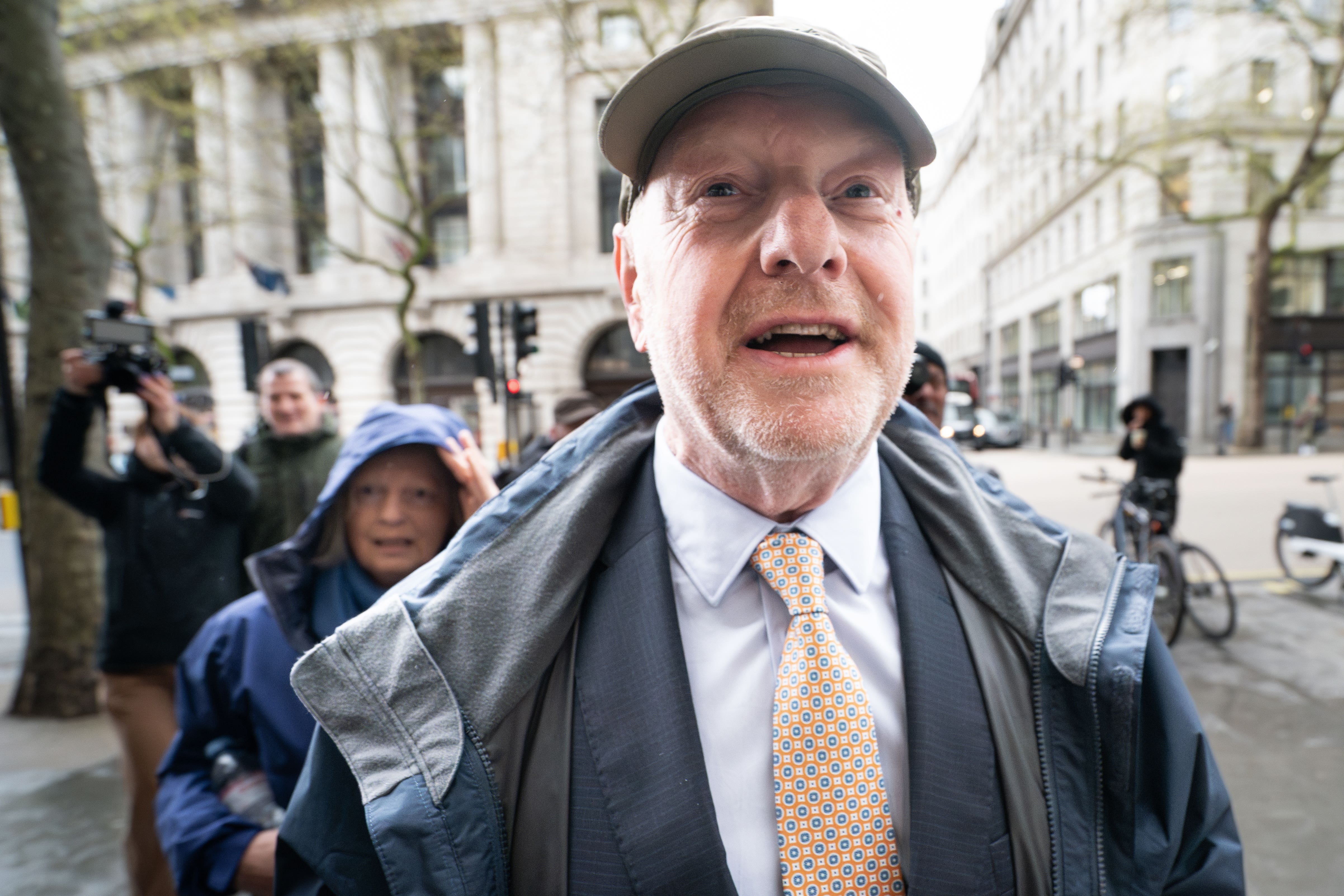 The Post Office Horizon scandal campaign was led by former subpostmaster Sir Alan Bates (Stefan Rousseau/PA)