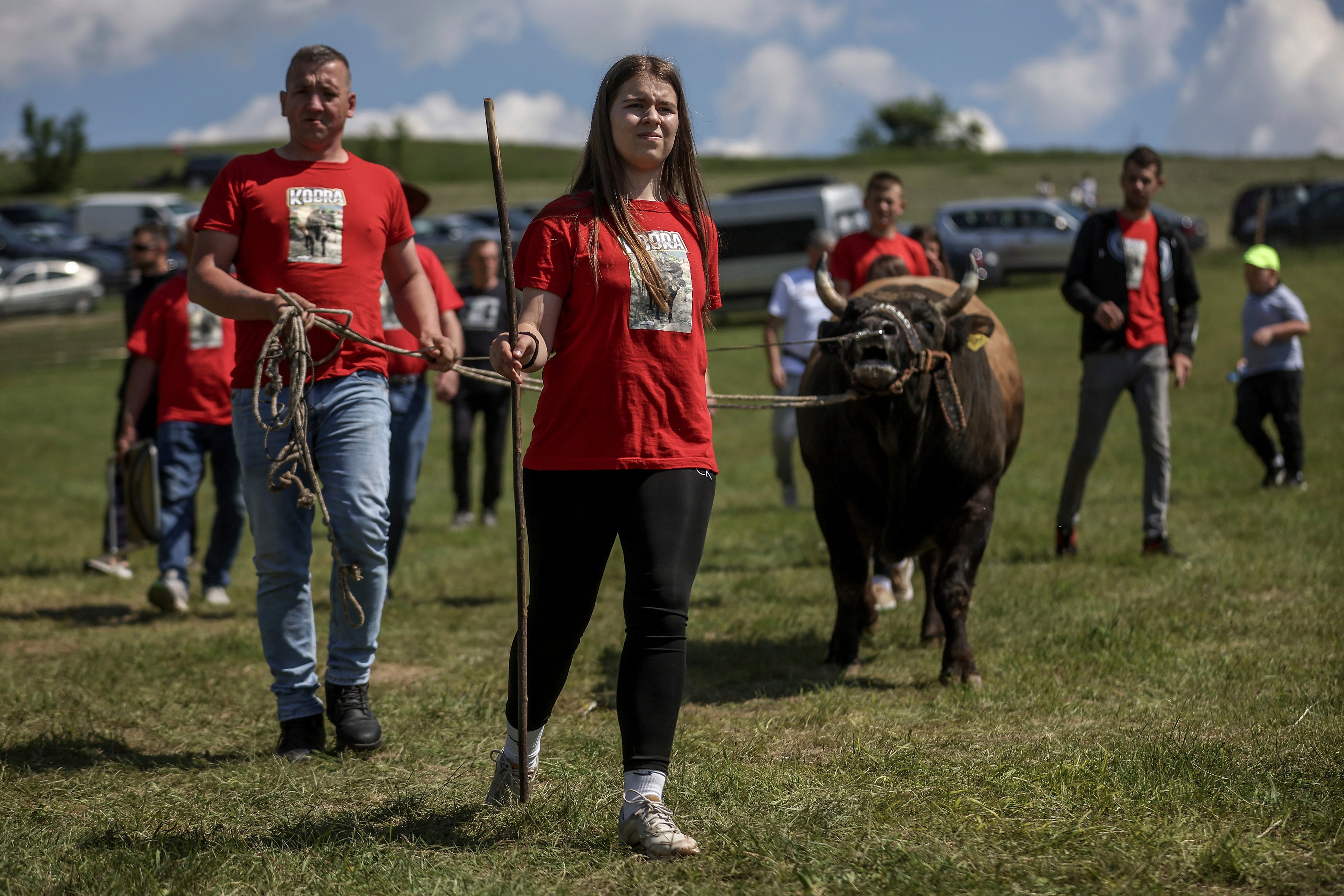 Bosnia Bullfighting Girl