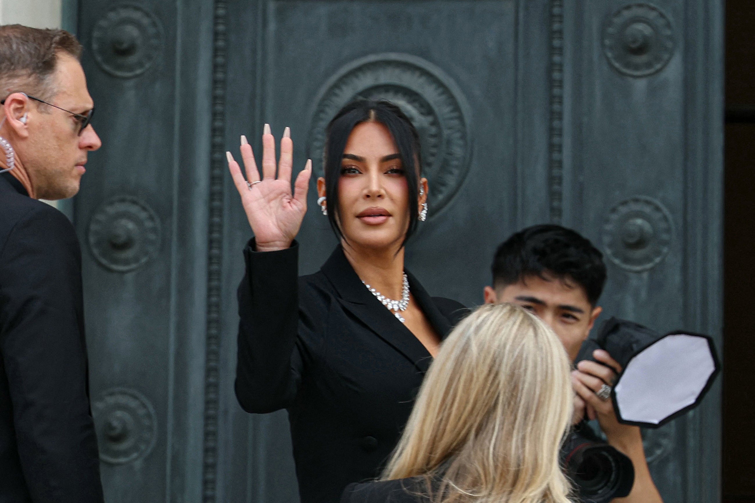 Kardashian revealed the milestone roughly a week after she testified in a Paris courtroom