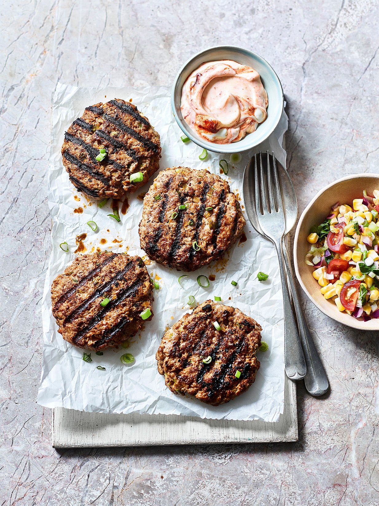 Spice, crunch and zing in one bun – and a clever way to satisfy burger cravings without reaching for the seasoning