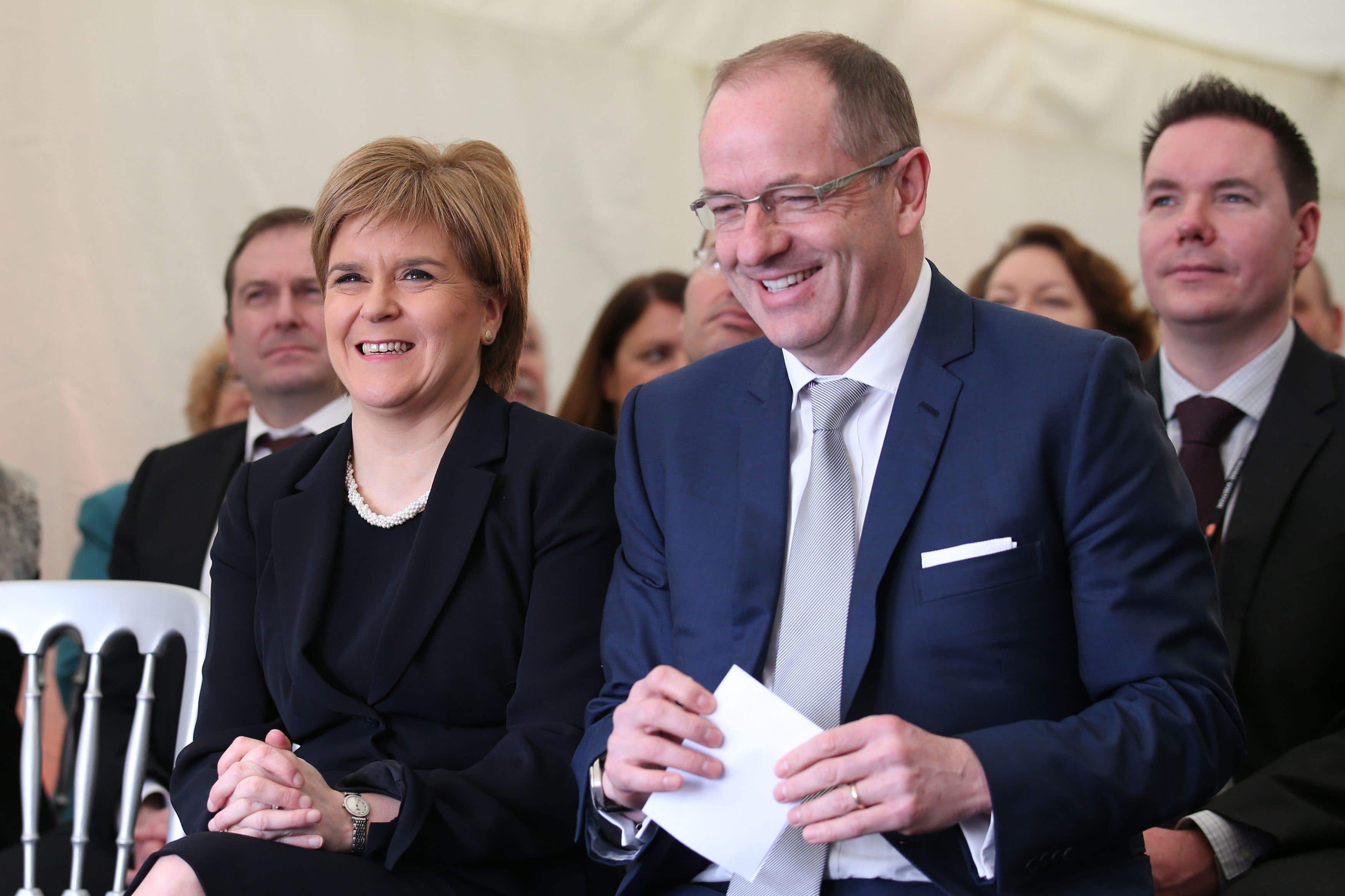 Sir Andrew Witty said it had been a ‘tremendous honour’ to lead the company (Andrew Milligan/PA)