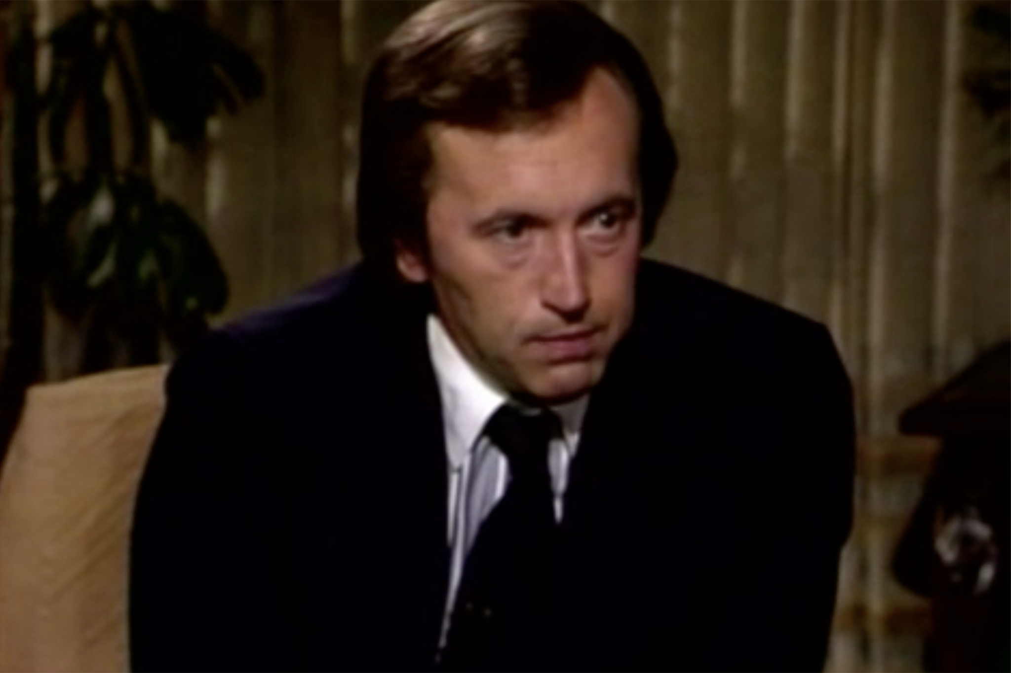 Frost’s son, Wilfred, says of the interview, ‘I’m convinced Nixon would never have said what he said to anybody else’