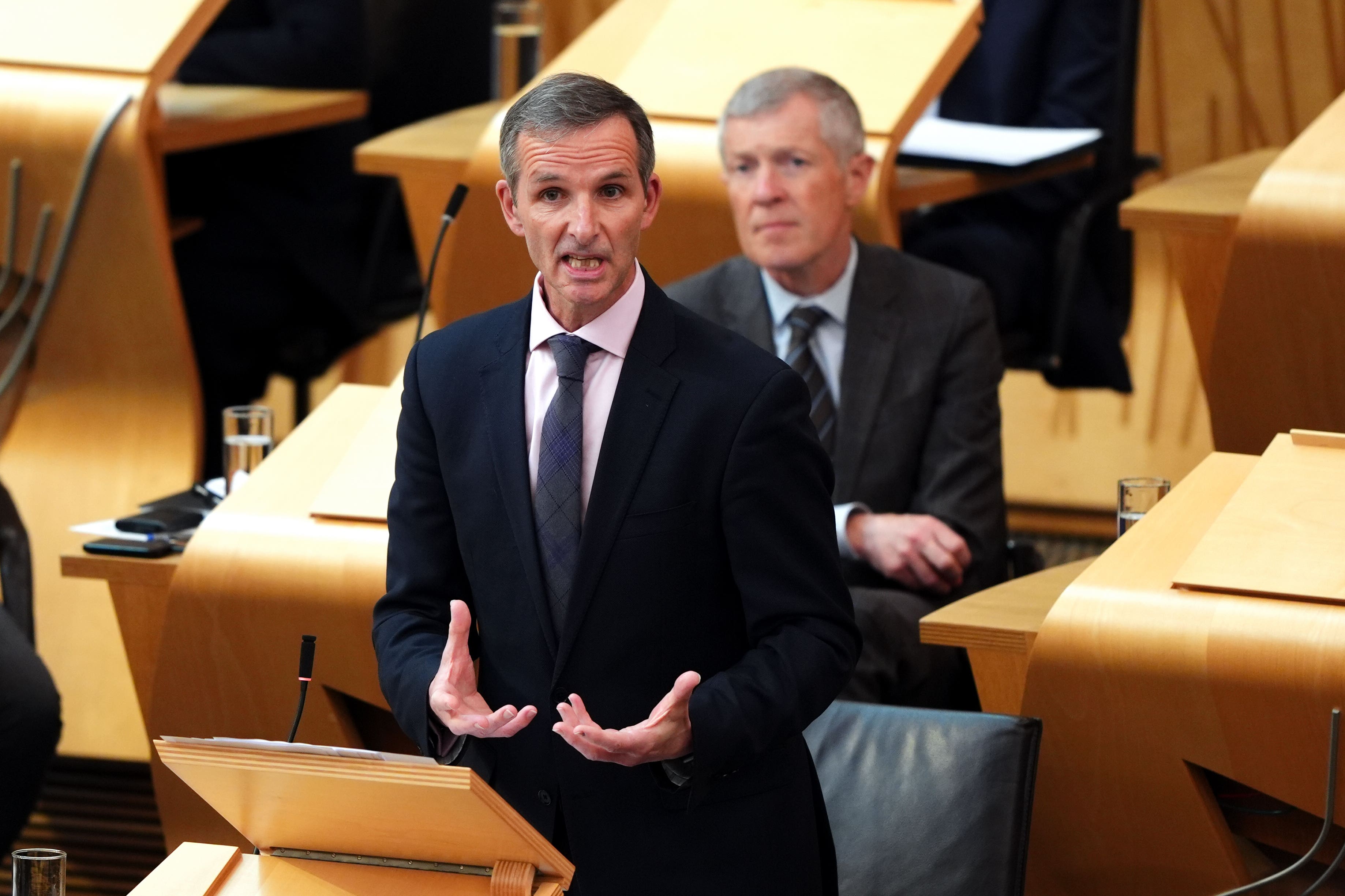 Liberal Democrat Liam McArthur urged MSPs to take the ‘brave step’ of backing his Bill on assisted dying (Andrew Milligan/PA)