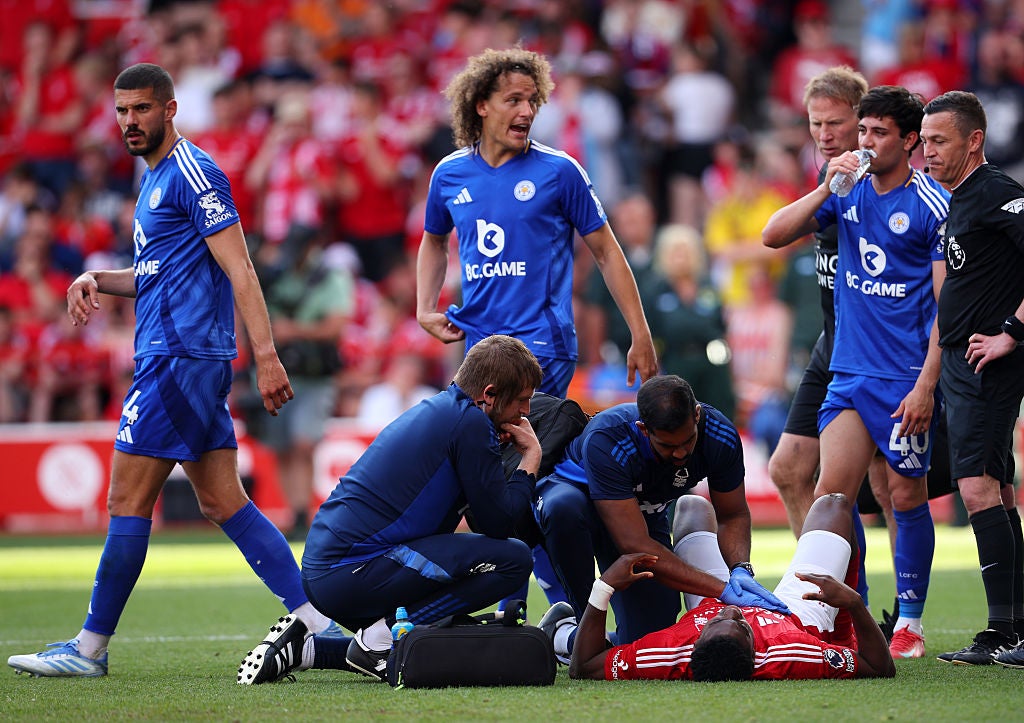 Evangelos Marinakis was said to be frustrated by the medical staff's response to Taiwo Awoniyi's injury
