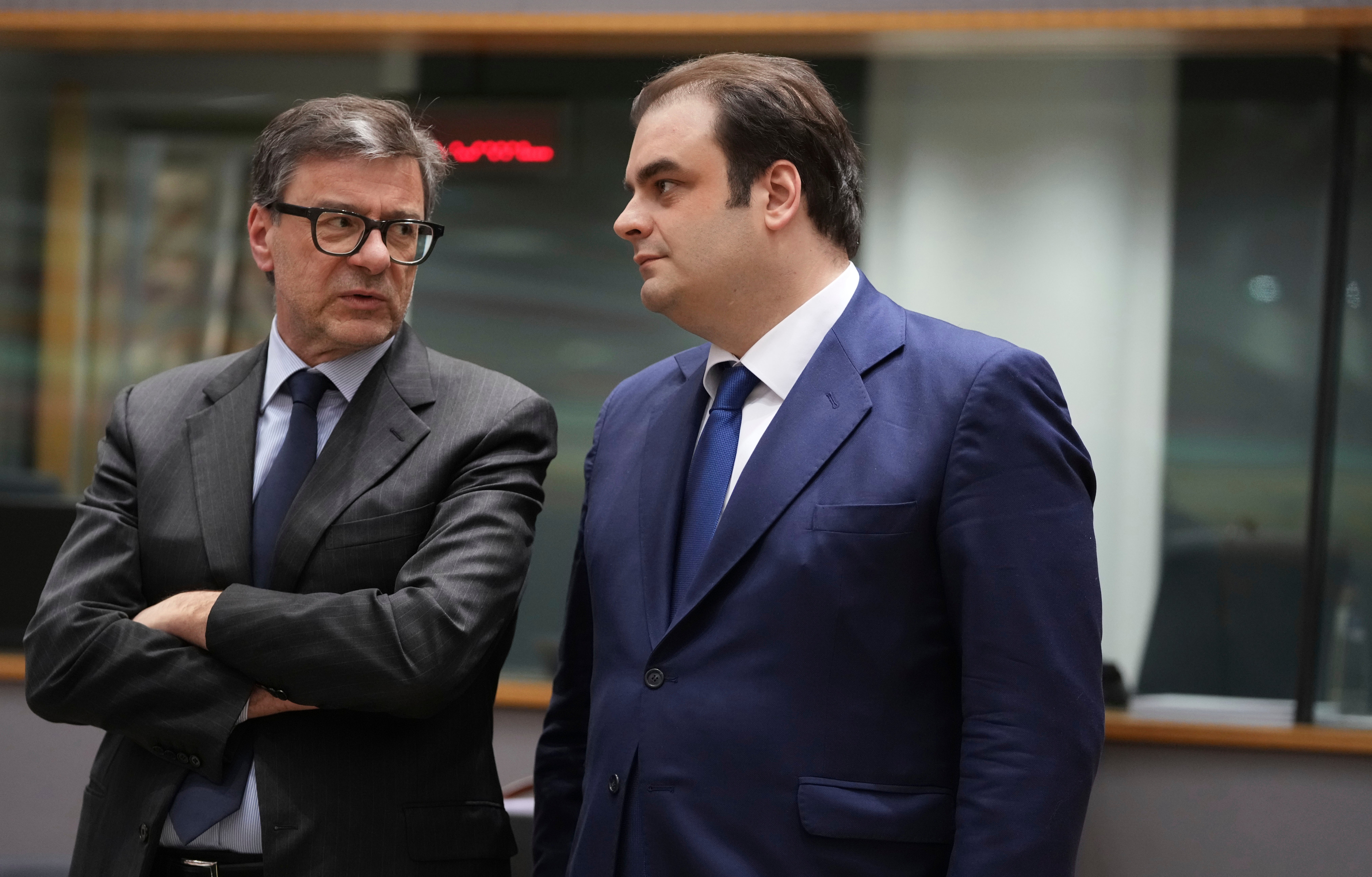 Belgium EU Finance Ministers