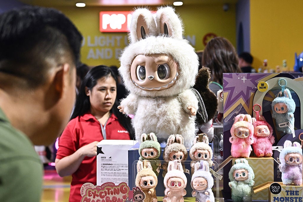 Pop Mart sells Labubus in ‘blind boxes,’ so customers don’t know which toy they got until they open it
