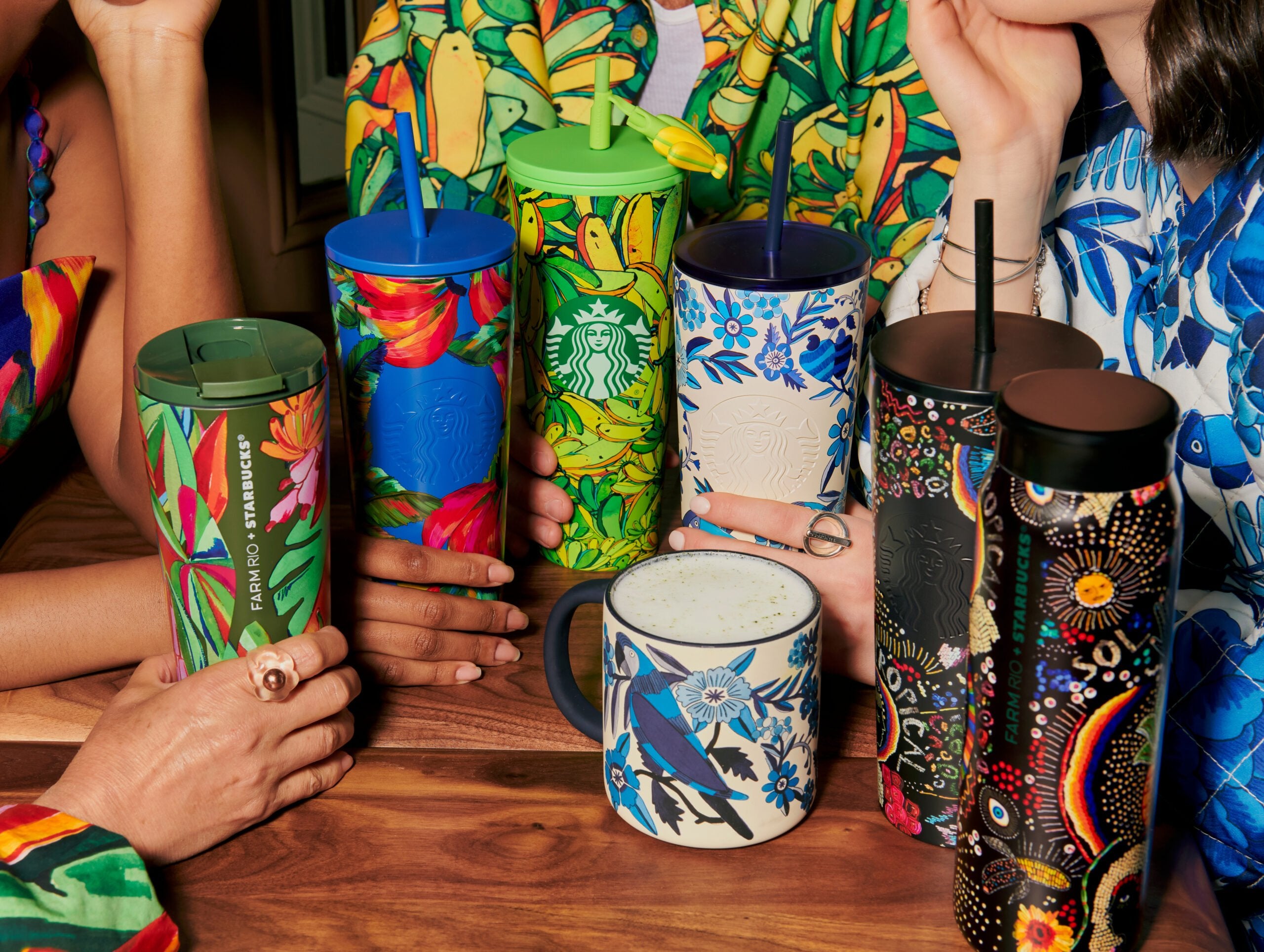 Starbucks launched a new collaboration with FARM Rio