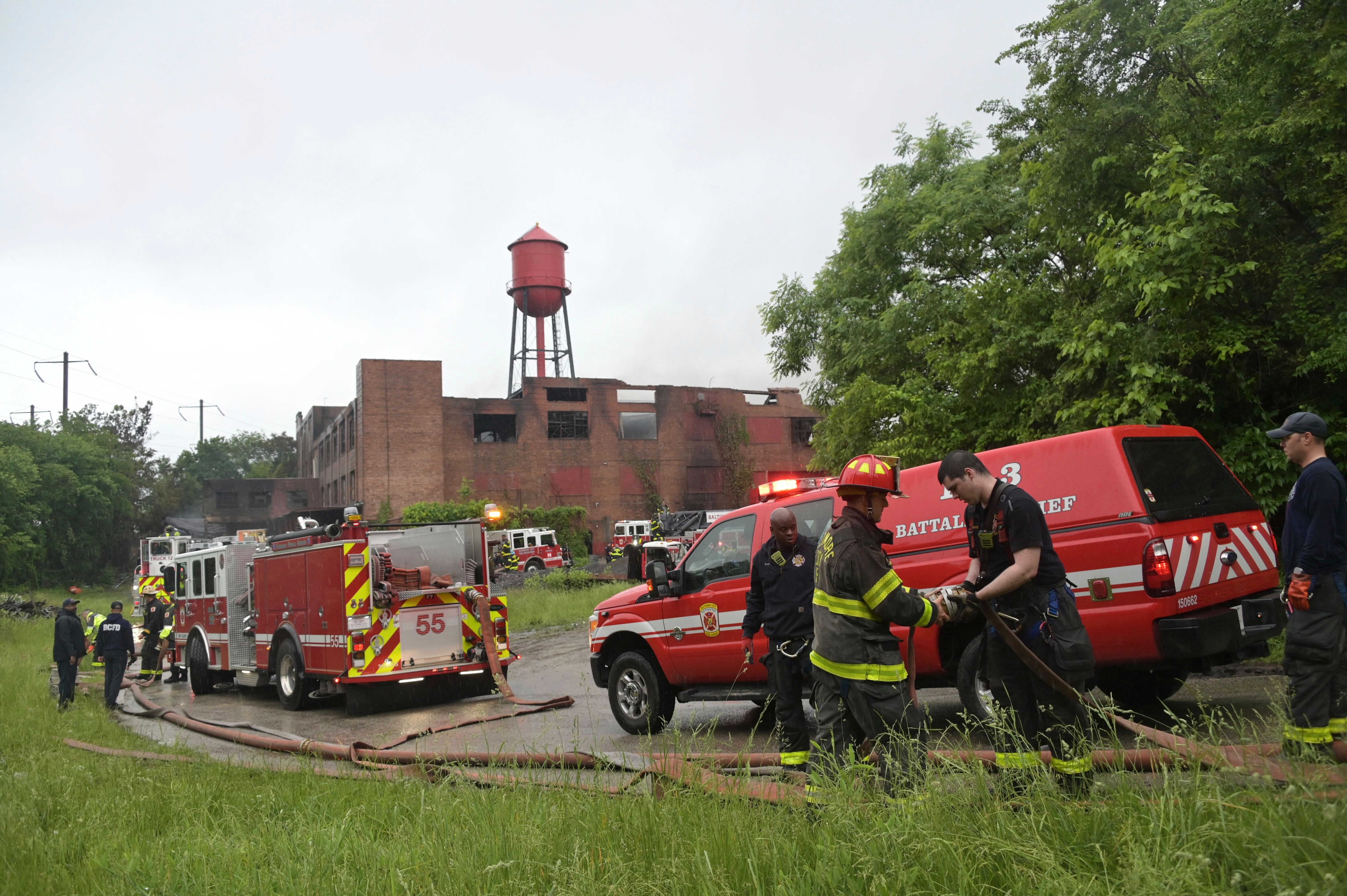 Baltimore Warehouse Fire