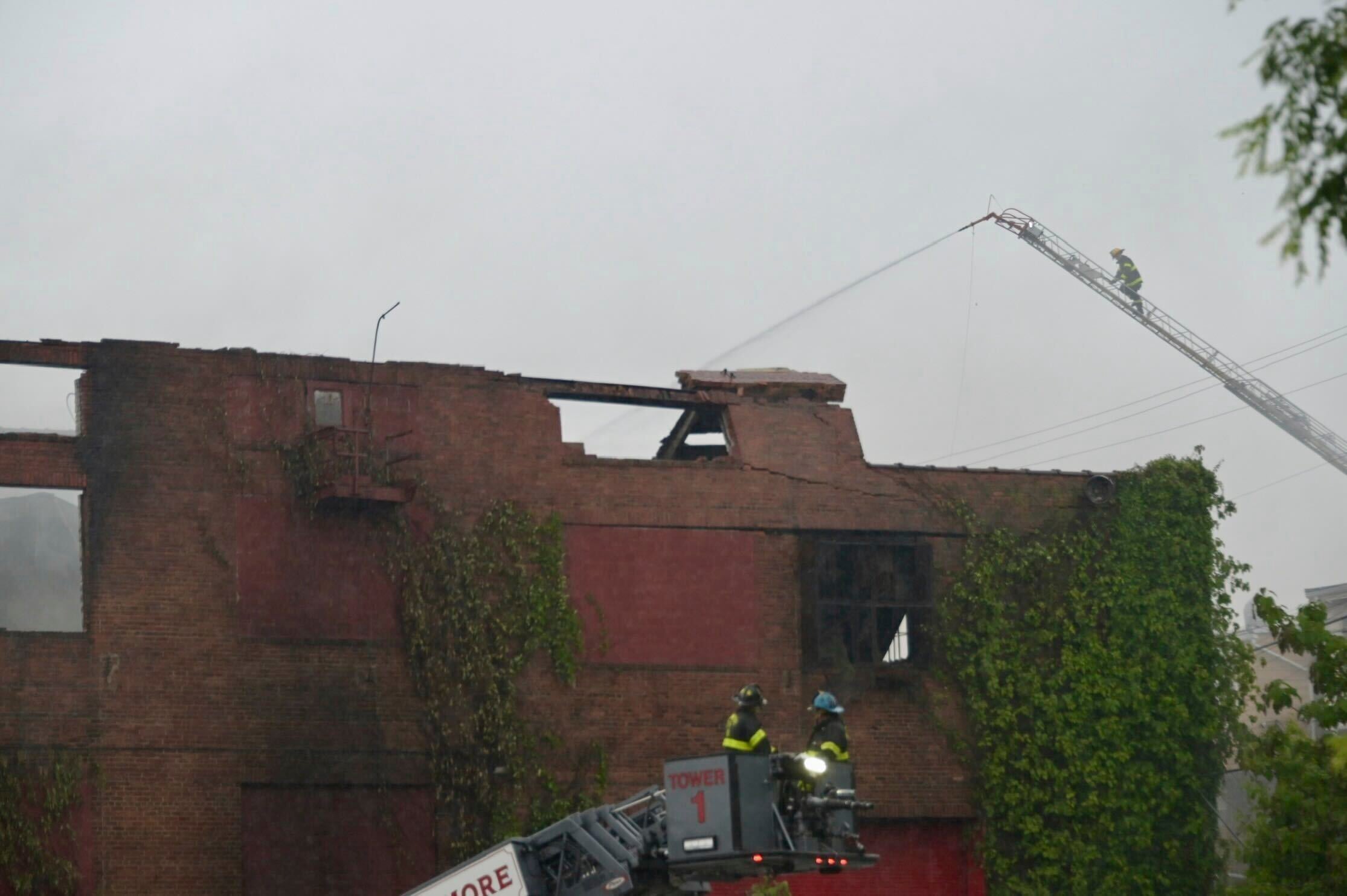 Baltimore Warehouse Fire