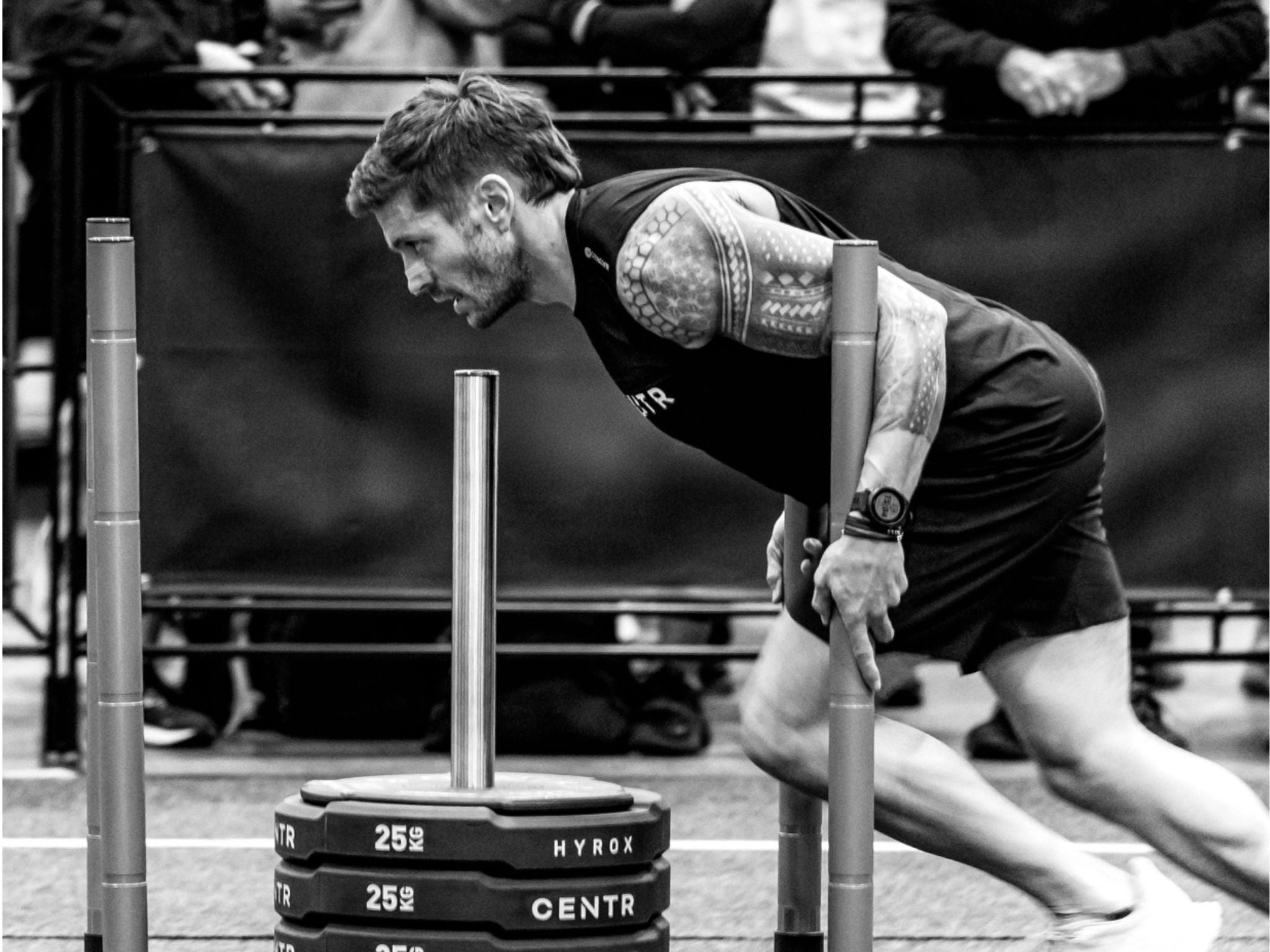 Luke Zocchi managed a Hyrox PB at the London event despite only having a few weeks for dedicated training