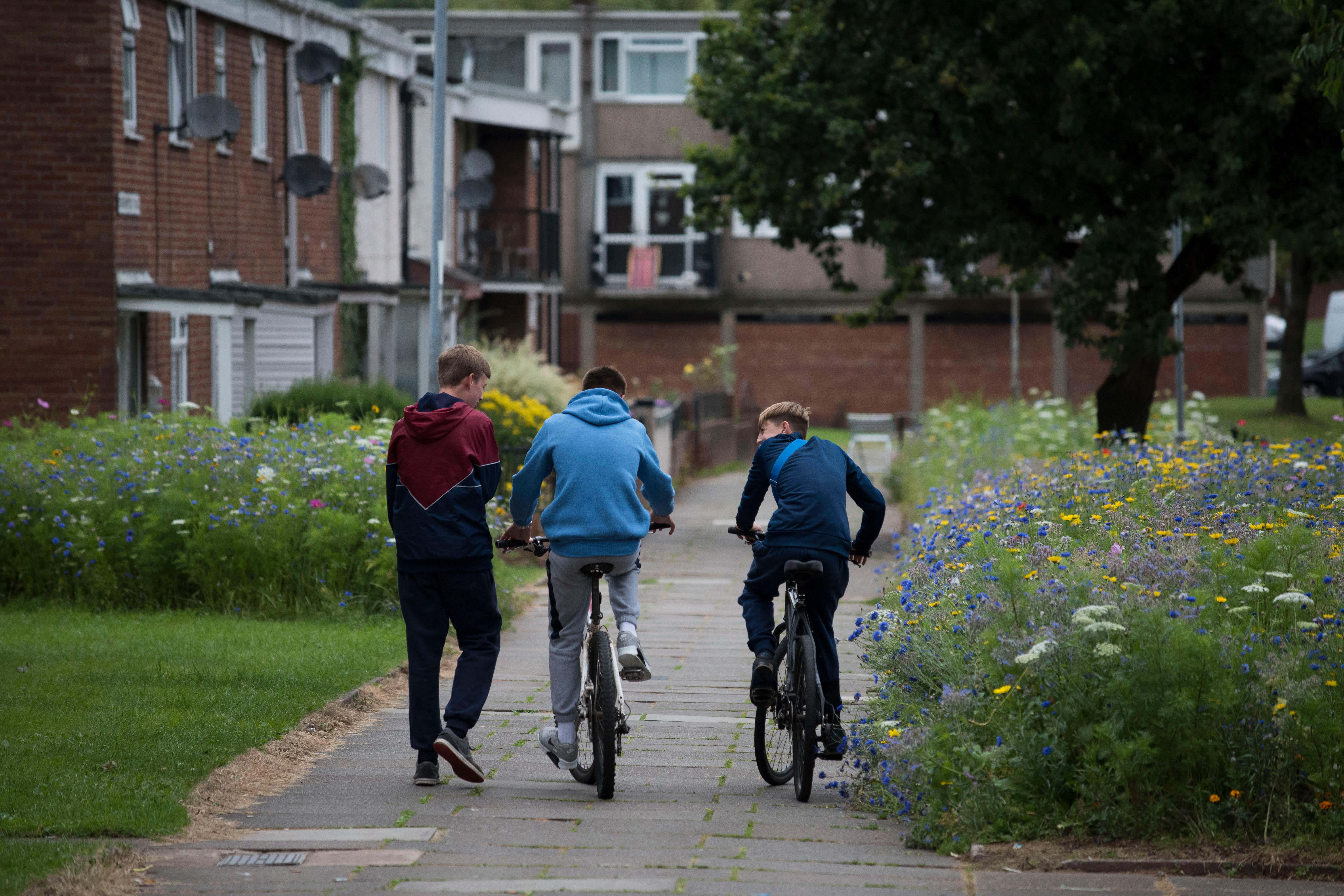 A new study has found the UK ranking near the bottom of a league table for child wellbeing and happiness (Alamy/PA)
