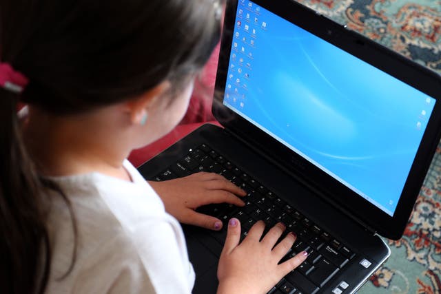 The NSPCC said tech companies ‘are not doing nearly enough to create age-appropriate experiences for girls’ (PA)