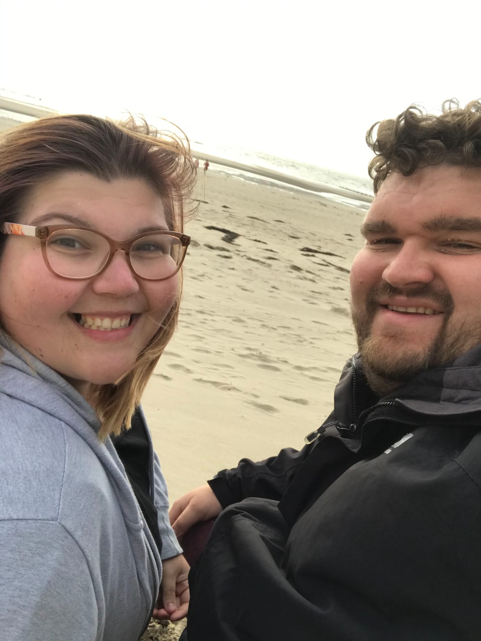 Ms Evans and Mr Brakewell in happier times