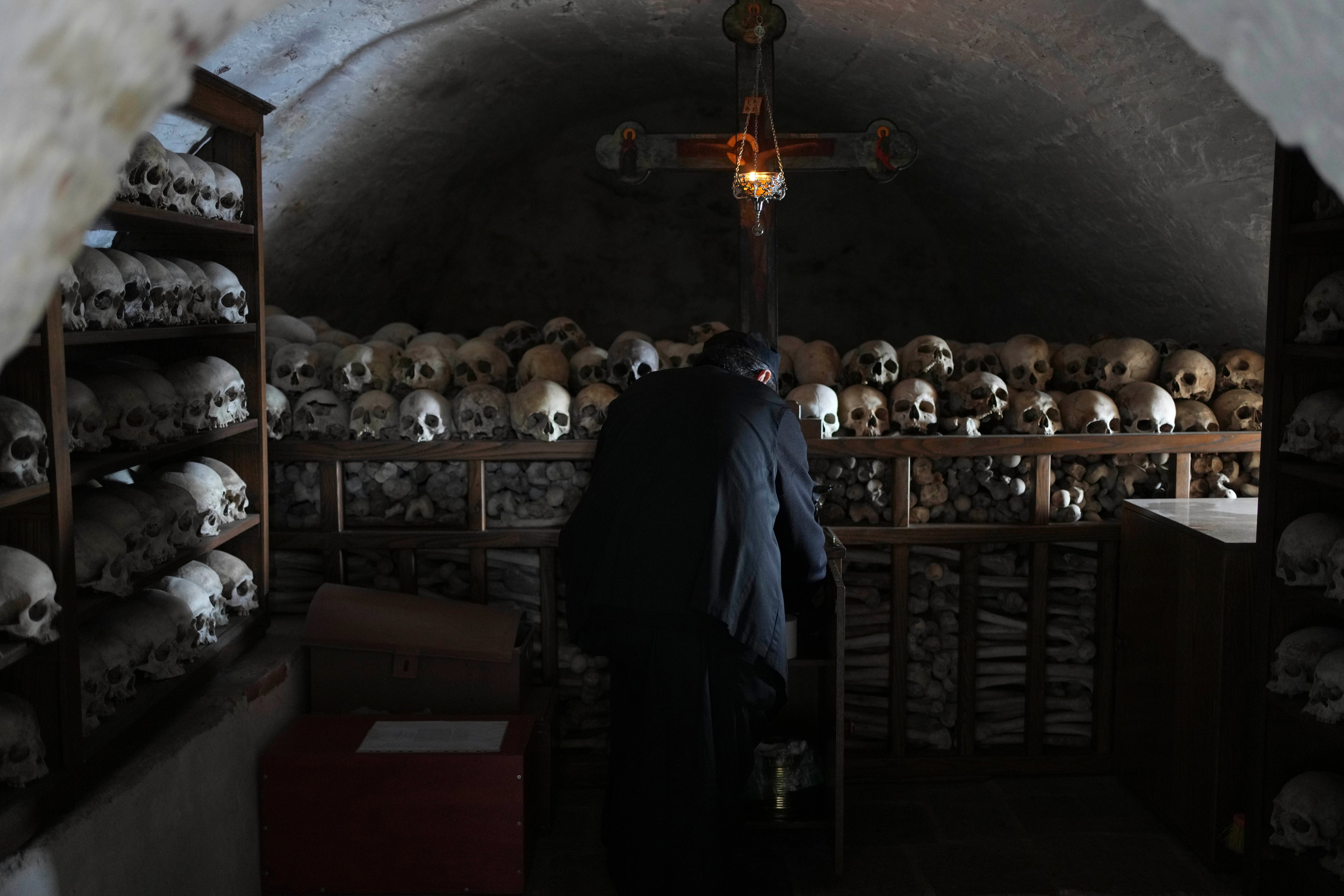 APTOPIX Greece Multicultural Monastery Photo Gallery