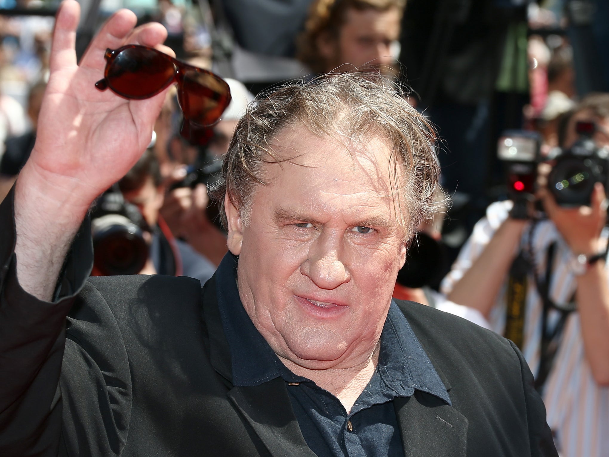 Gerard Depardieu at Cannes Film Festival in 2015