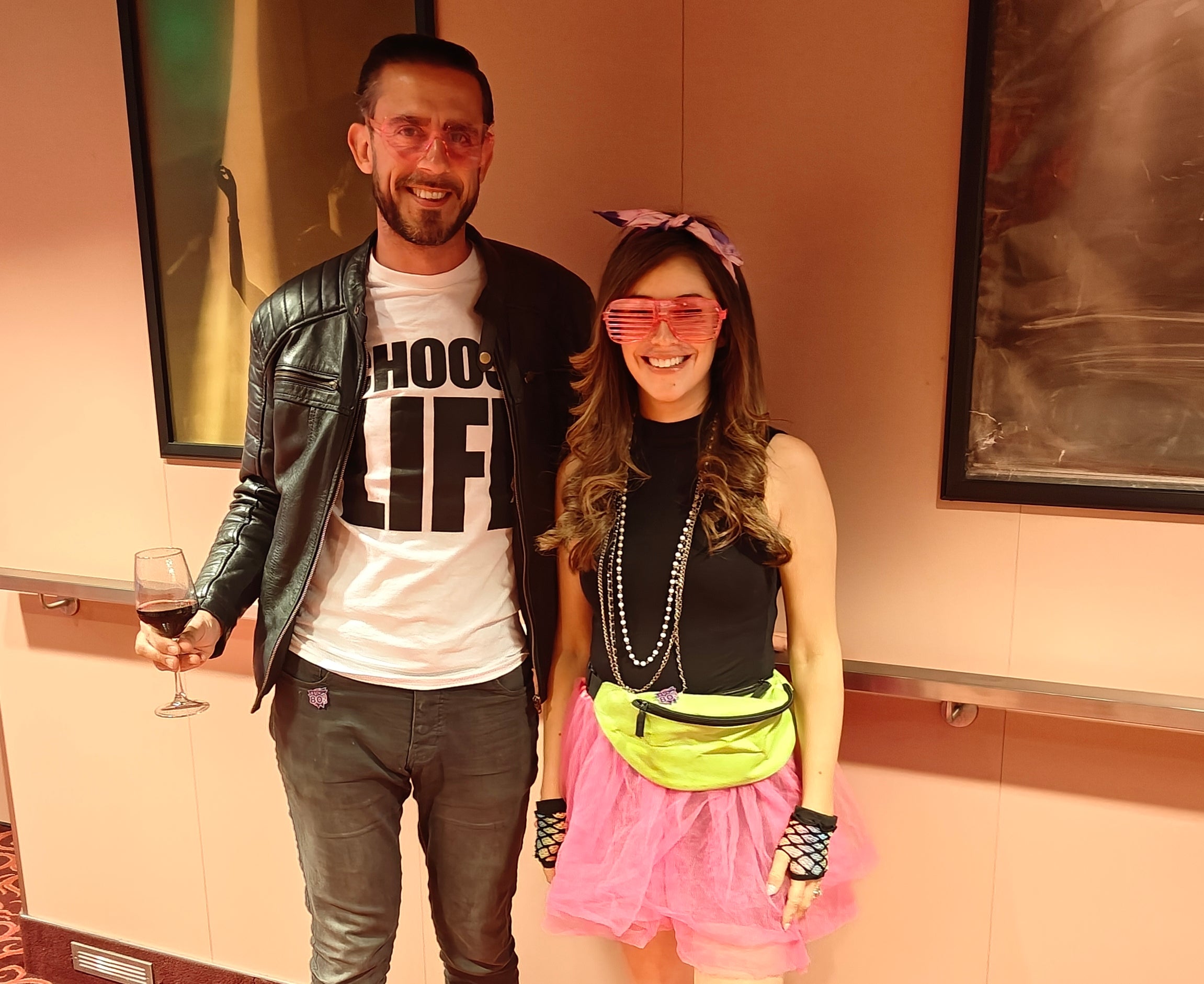 Marc and Danielle Shoffman went back to the 1980s with Ambassador Cruise Line on a themed cruise