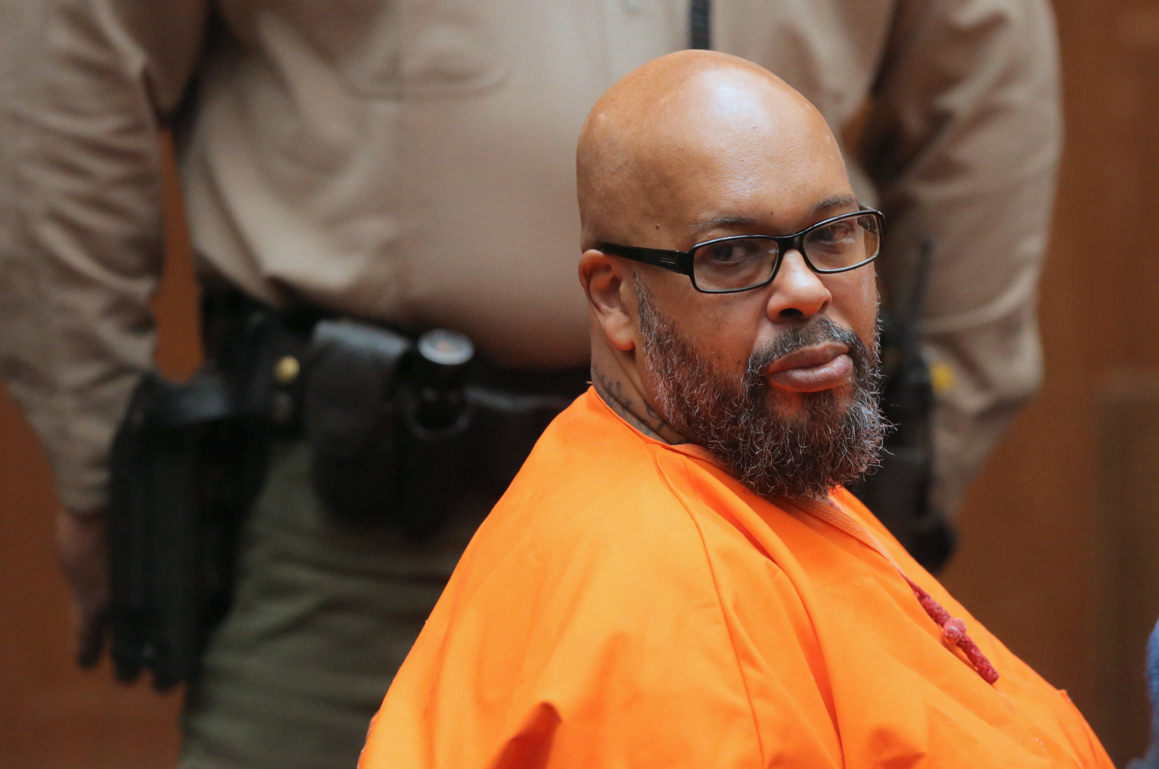 Music executive Suge Knight, who is currently serving a 28-year sentence after pleading no contest to voluntary manslaughter, believes that President Donald Trump could pardon Sean ‘Diddy’ Combs.
