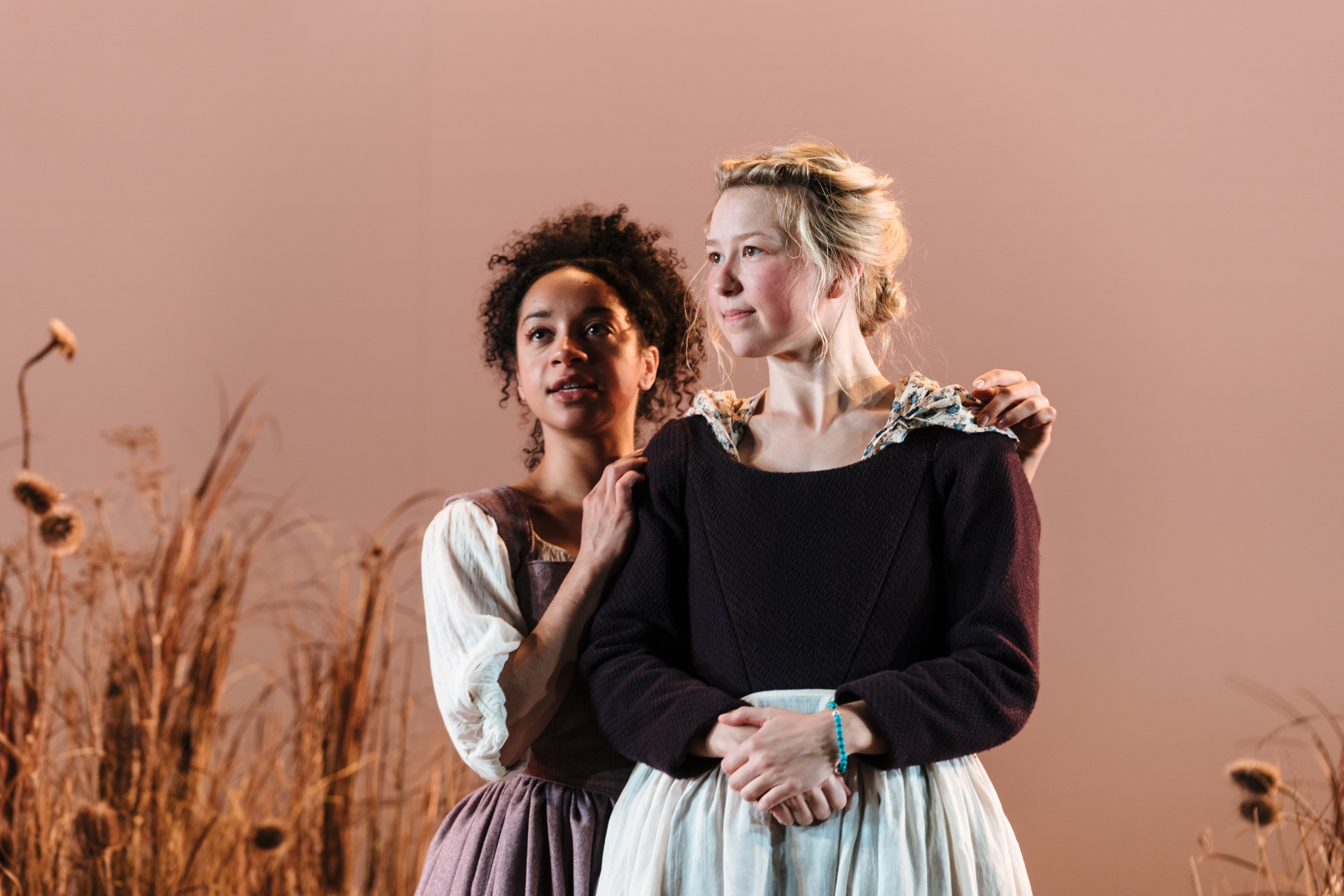 Siena Kelly and Liv Hill in ‘1536’