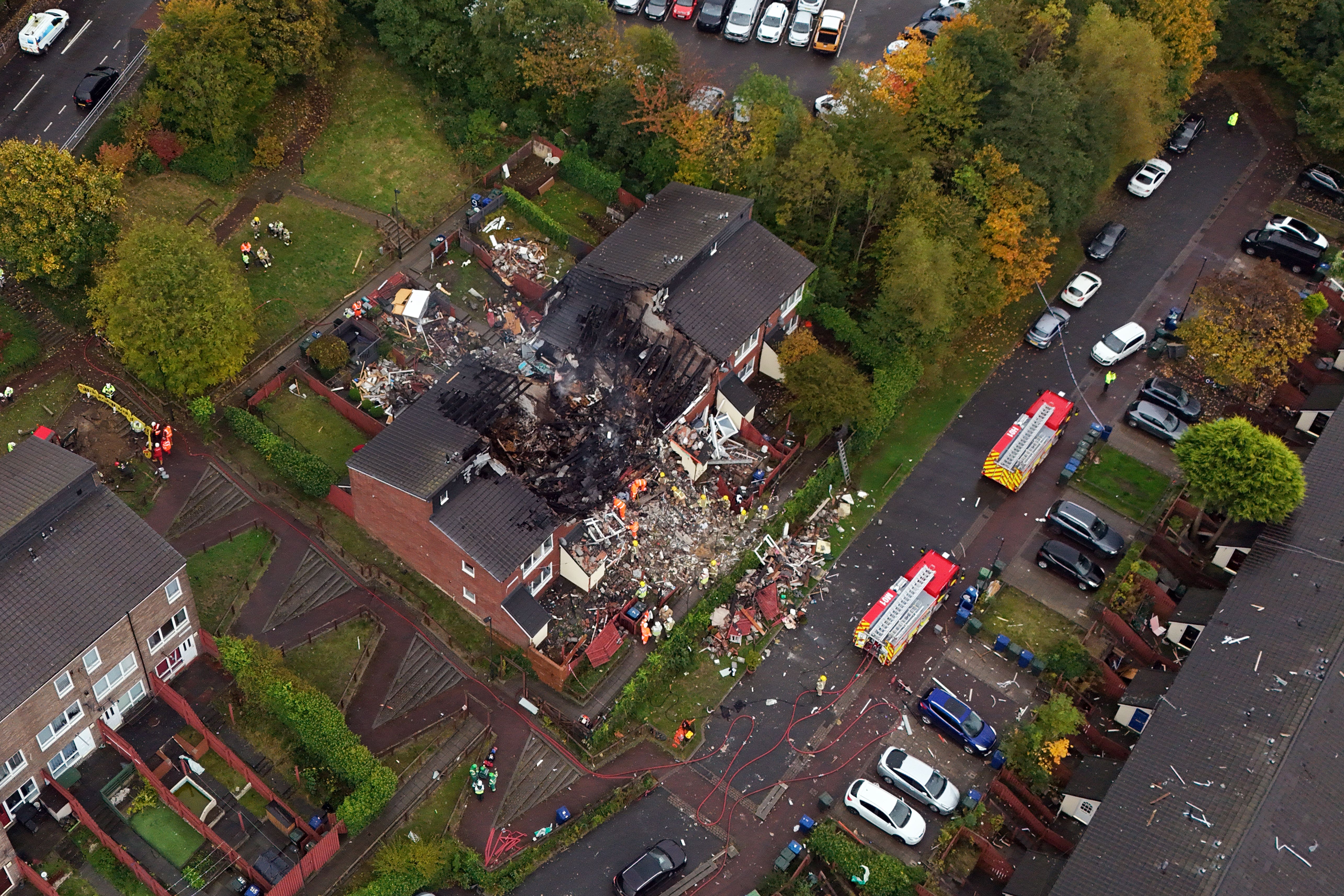 Violet Close in Benwell, Newcastle-Upon-Tyne, was devastated in the explosion
