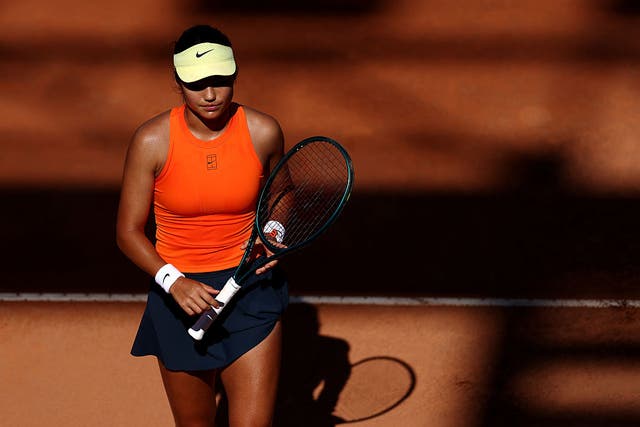<p>Raducanu has enjoyed an encouraging clay-court season so far with Petchey in her corner</p>