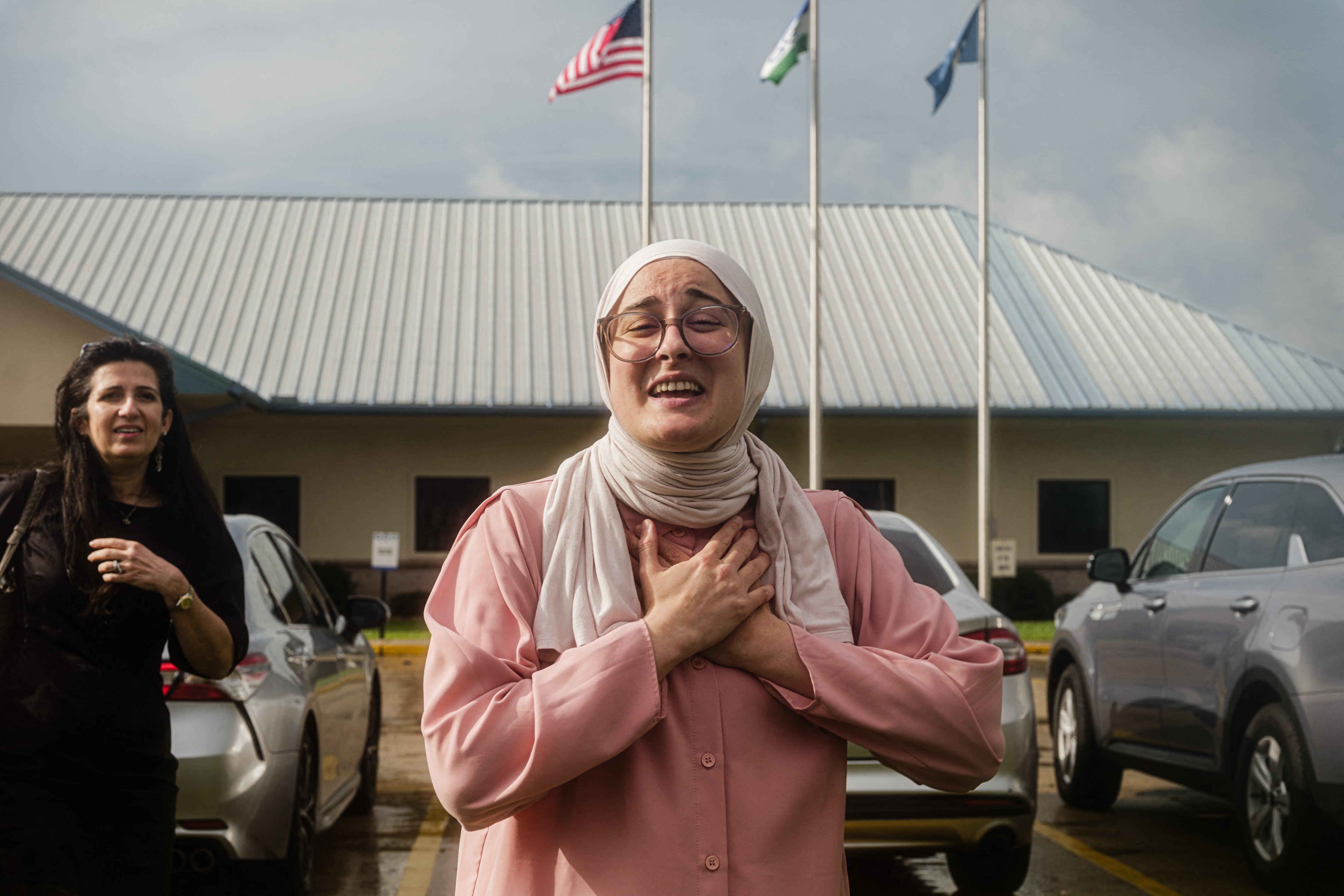 Rumeysa Ozturk left the Louisiana ICE facility on Friday night after being detained for six weeks
