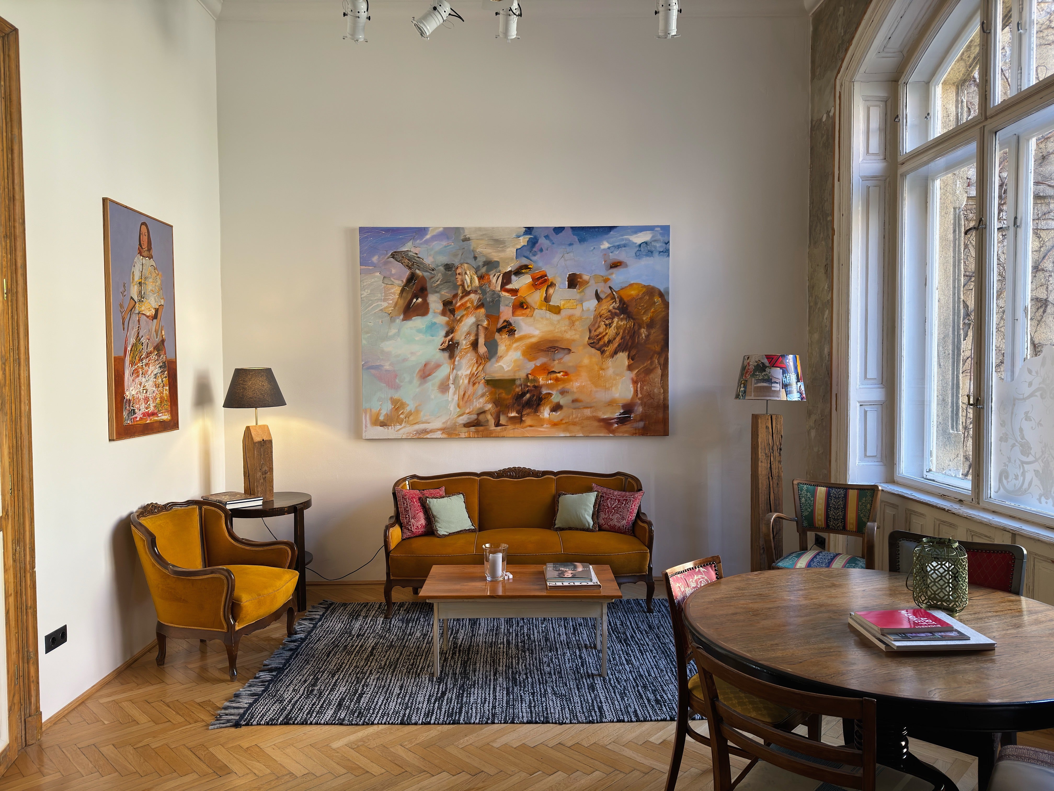 This artists’ collective turned boutiuqe hotel still has echoes of its creative past, with artwork from the former artists in residense