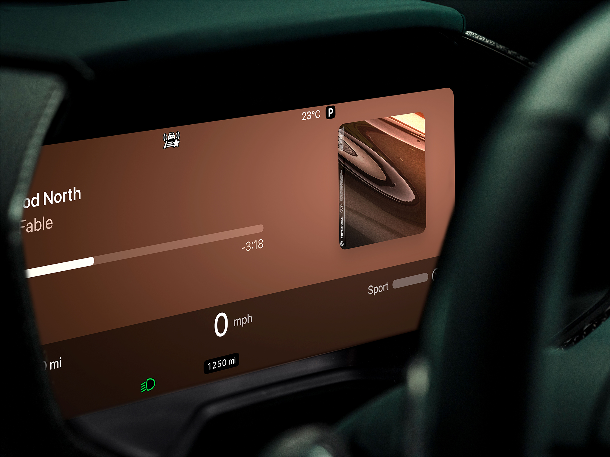 Some widgets on the infotainment display will be powered by your phone, so you’ll still need an iPhone to use CarPlay Ultra