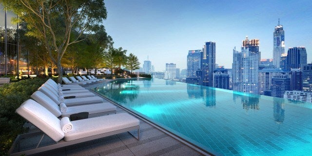 Spend a day at Park Hyatt’s 40-metre city view infinity pool