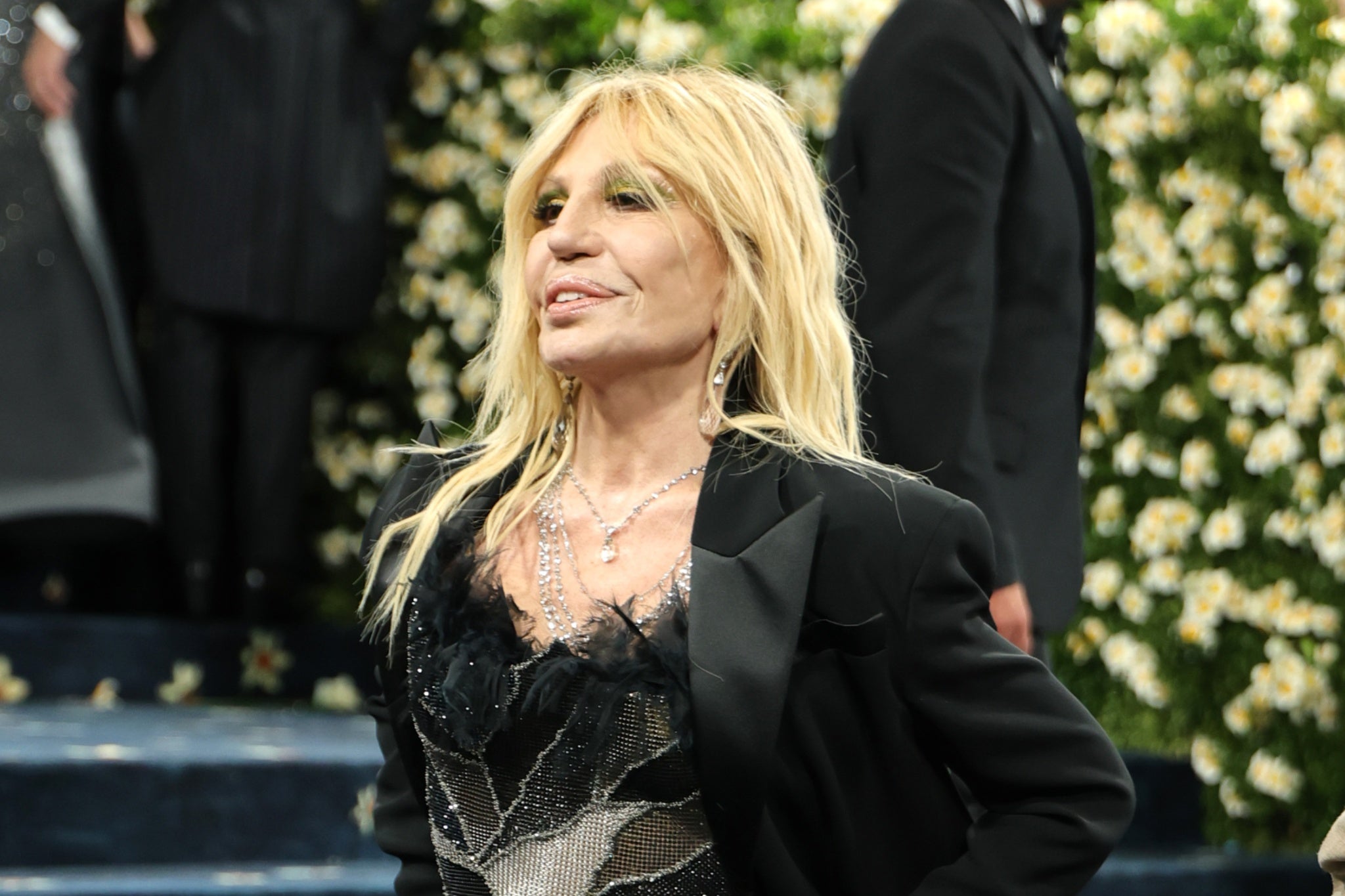 Donatella Versace stepped down as creative director of her family’s Italian fashion house in March