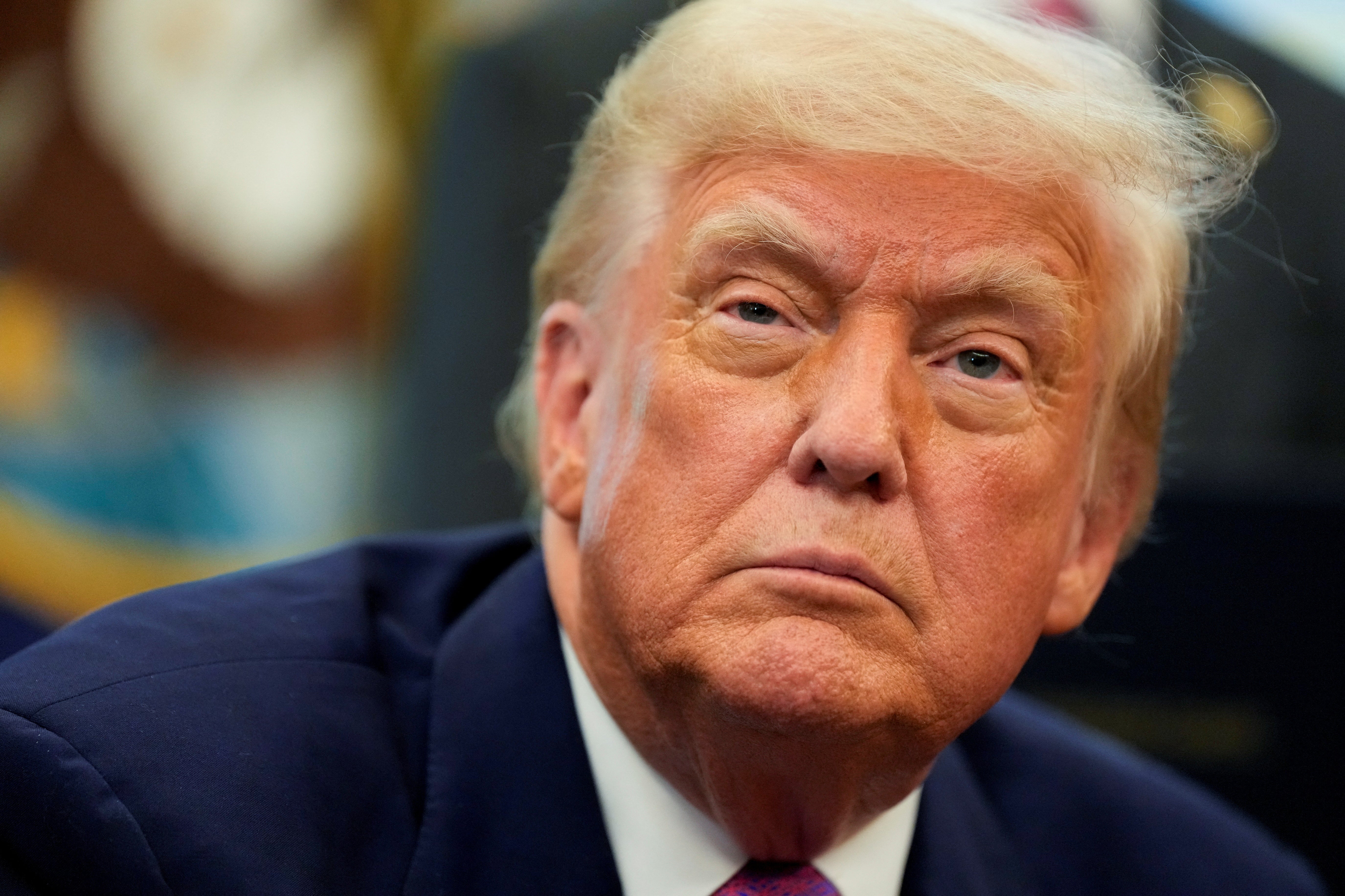 US officials confirmed Mr Trump would not attend the peace talks