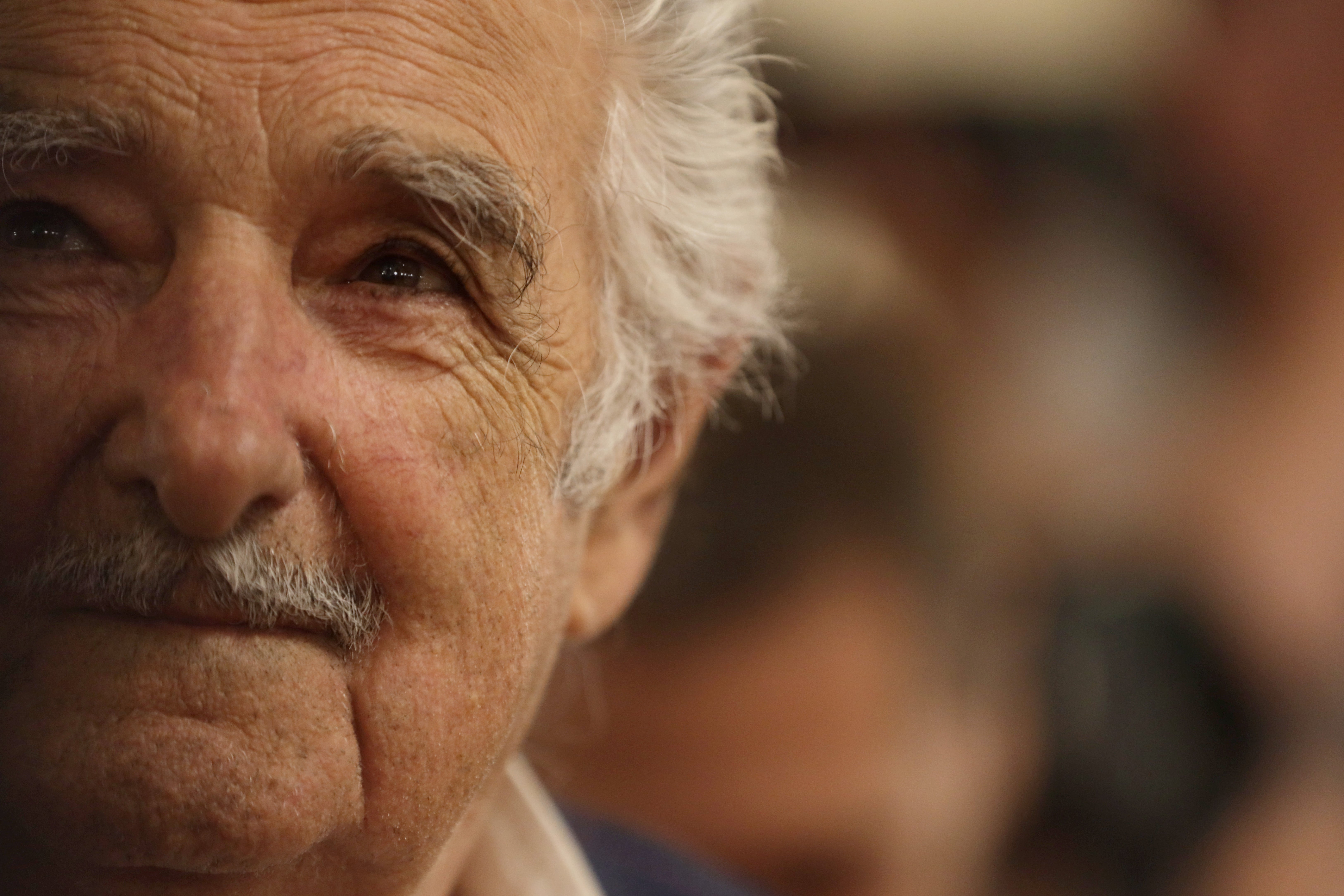 President of Uruguay Jose Mujica looks on during the reception of foreign leaders at Salon Blanco of Casa Rosada Government Palace on December 10, 2019