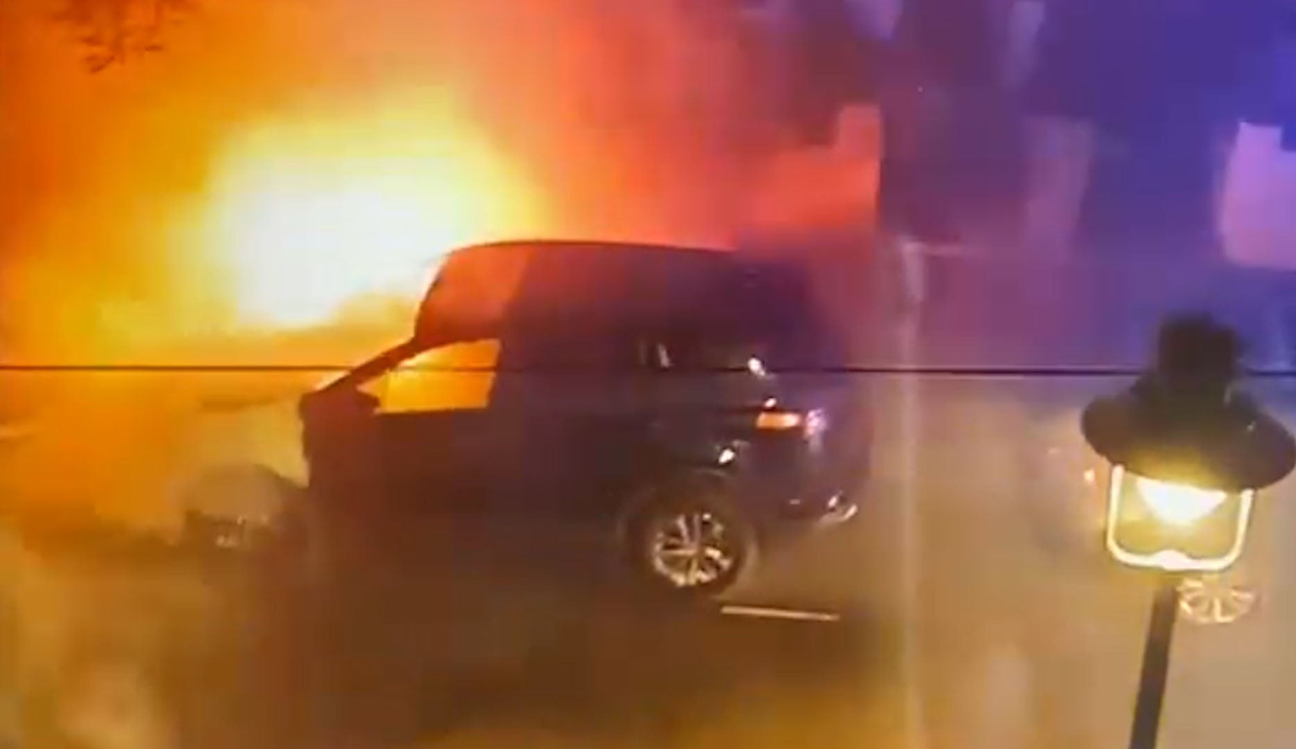 A car linked to Sir Keir was set alight in the early hours of 8 May