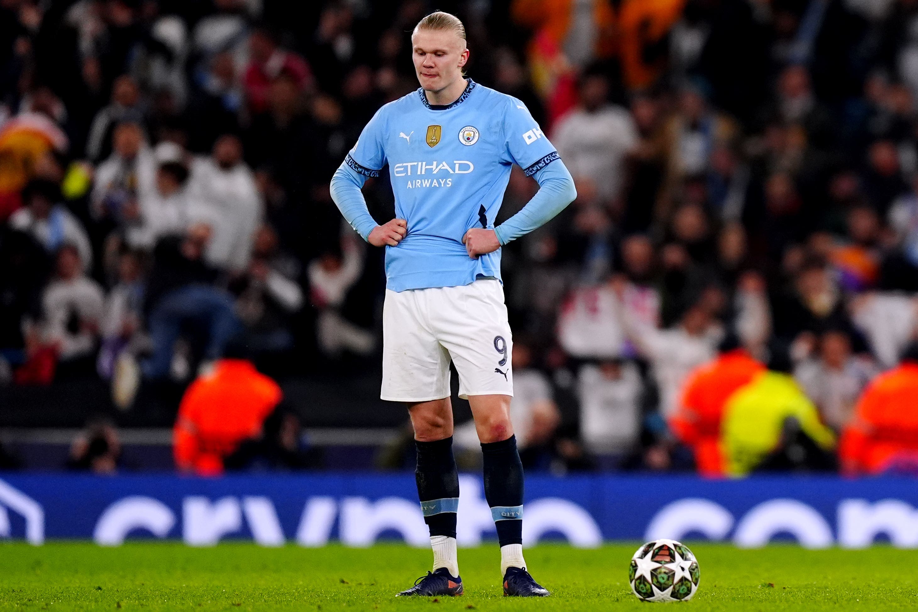 The striker didn’t mince words about the hard time Man City had this season