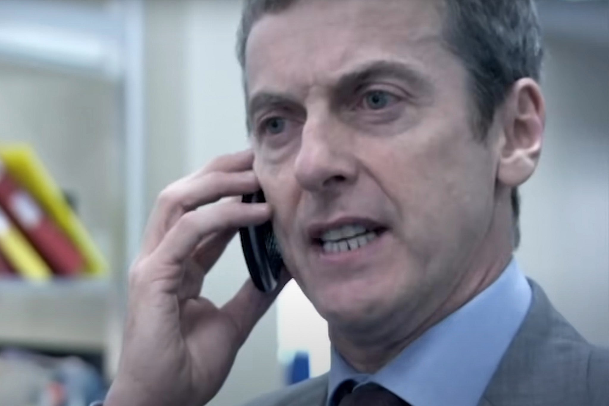 The writers would often save writing Malcolm’s insults until the end of the working day